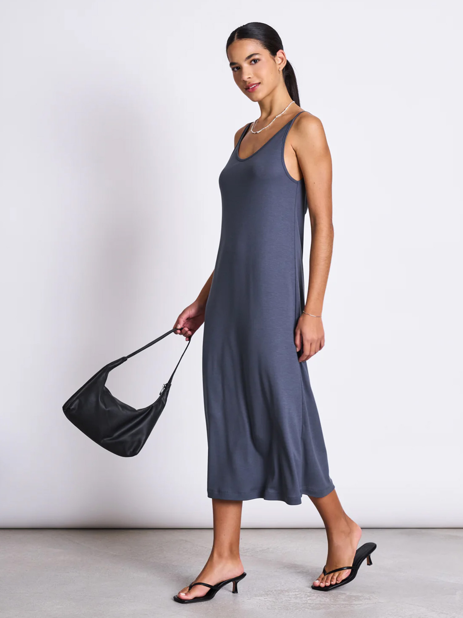 JAN 'N JUNE Midi Dress Triangle Turbulance M