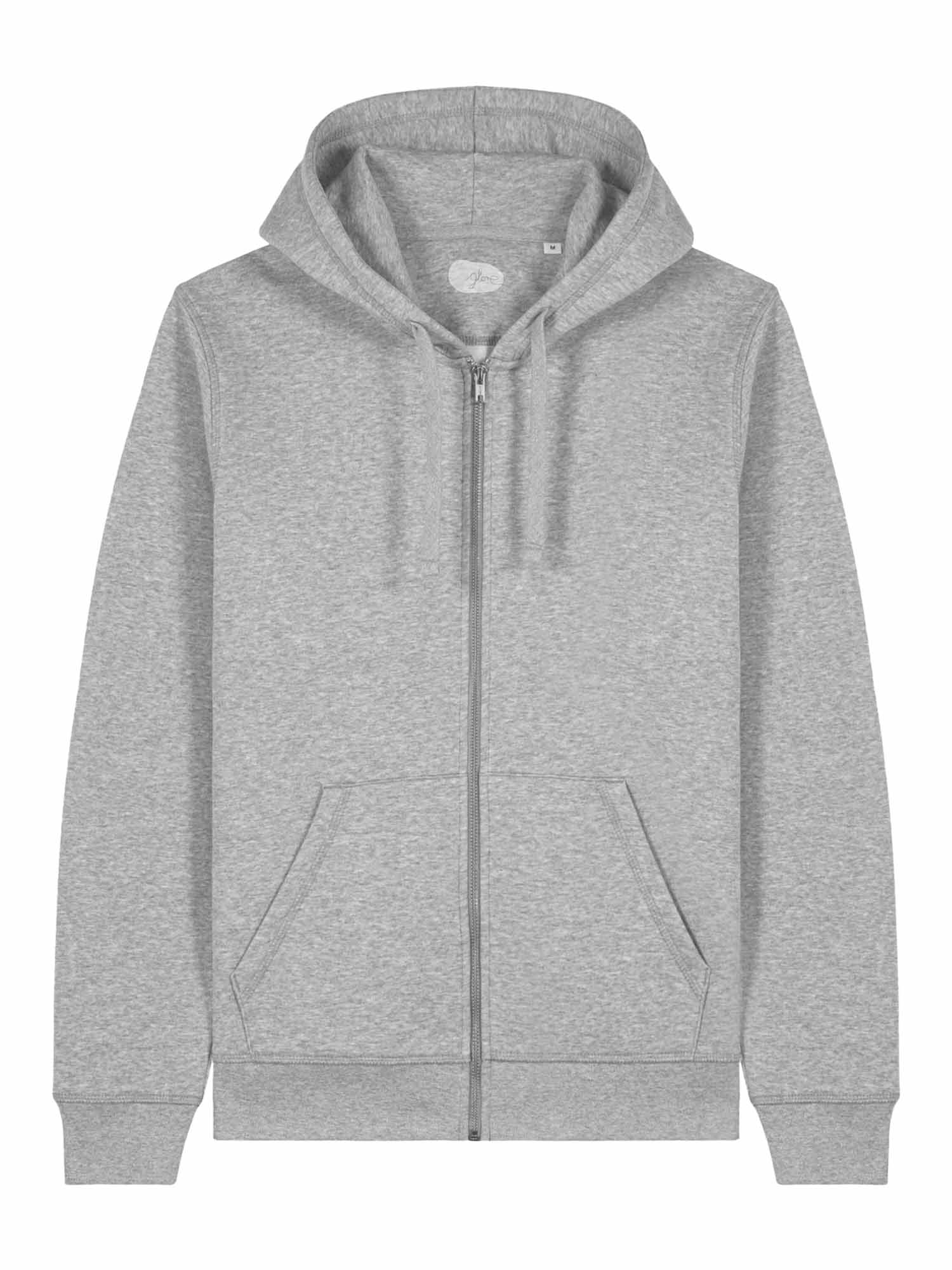 glore Sammie Zip Hoodie Heather Grey XS