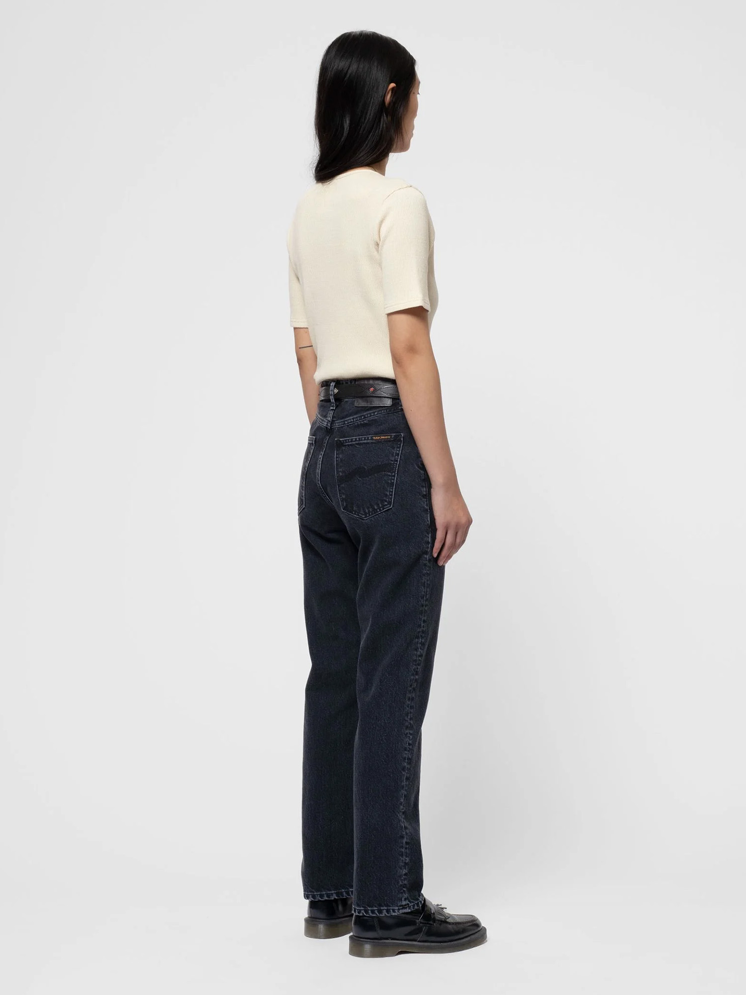 Nudie Jeans Lofty Lo Black Vintage 30/30