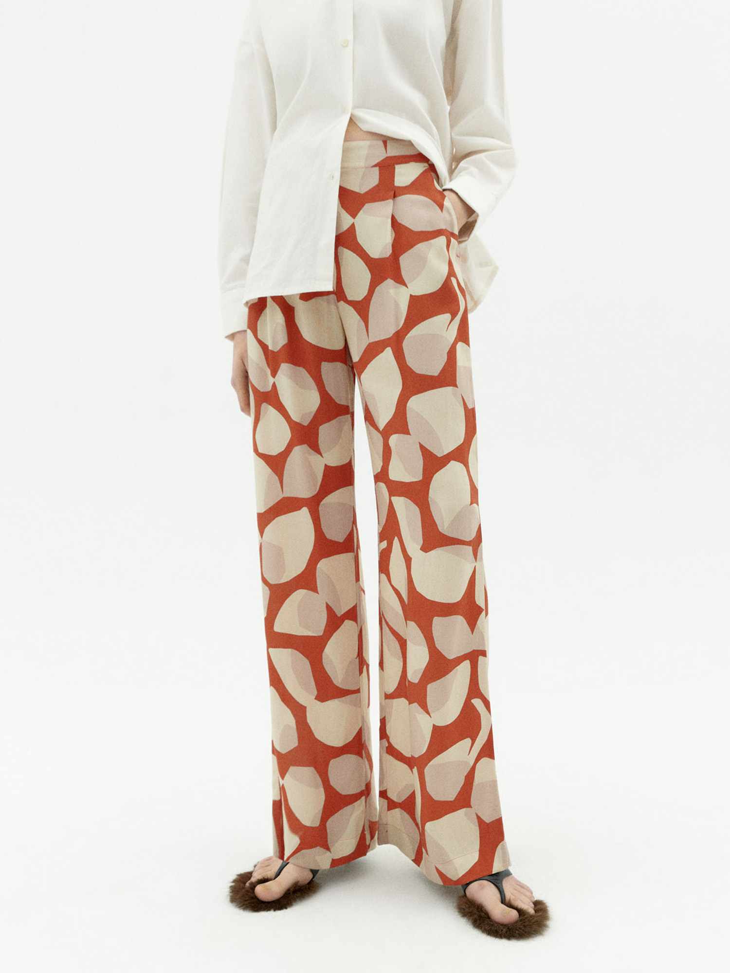 Thinking MU Manolita Pants Leaf Light 40