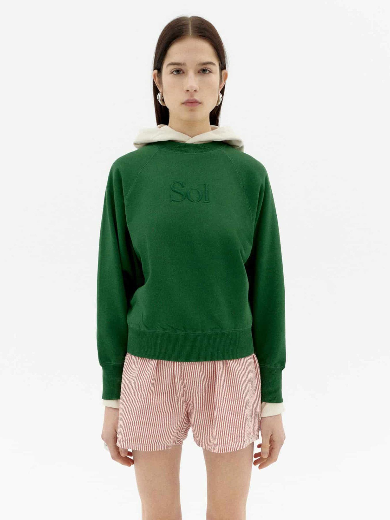 Thinking MU Sol Type Bonnie Sweatshirt Dill L