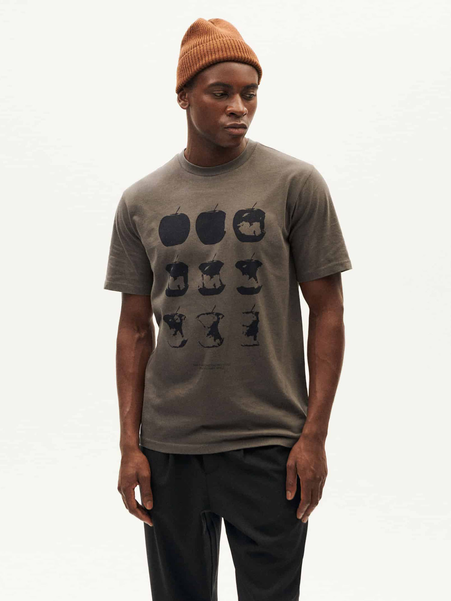 Thinking MU Apple Zack T-Shirt Grey L
