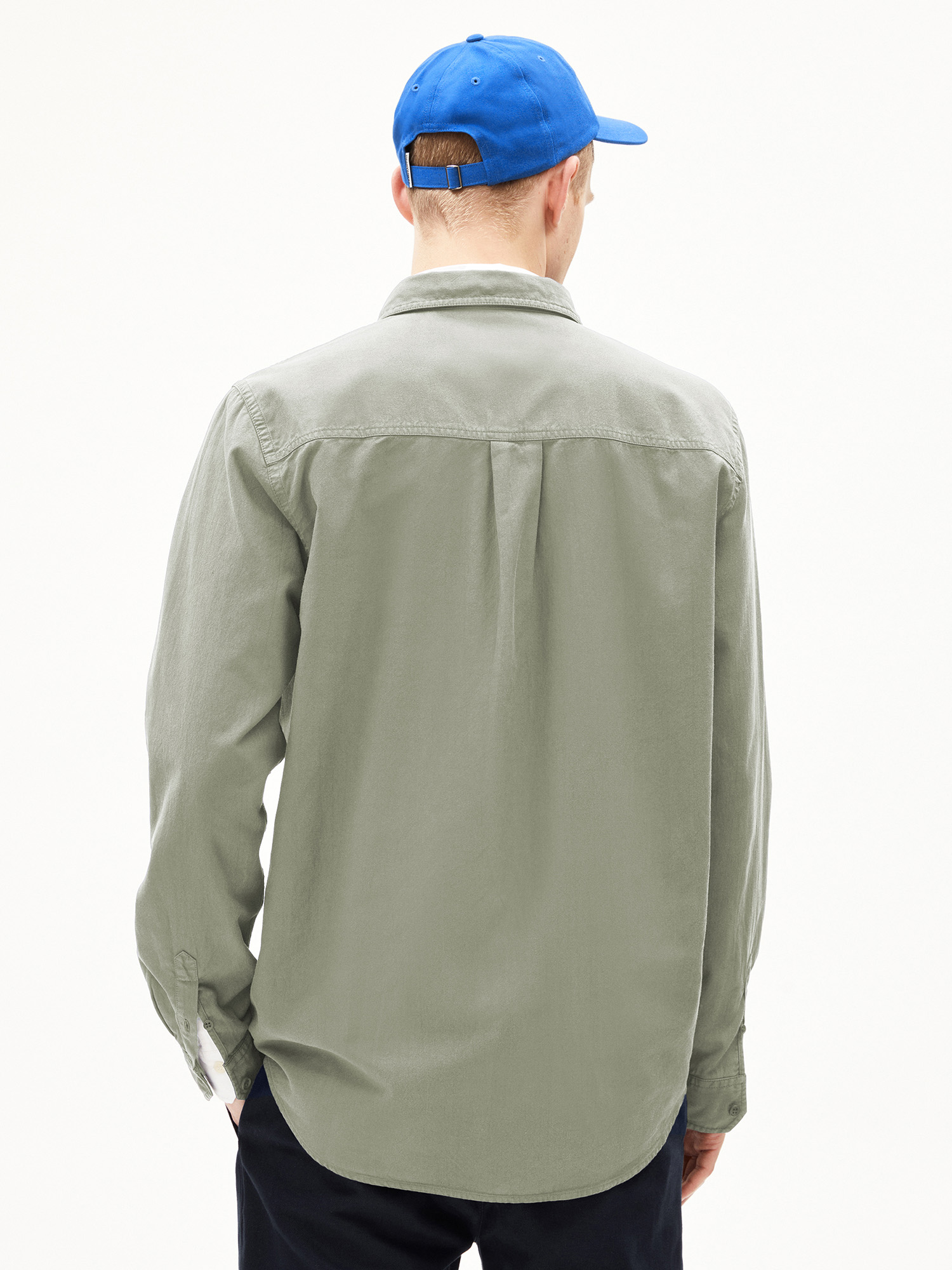 ARMEDANGELS Giaalo Overshirt Seagreen L