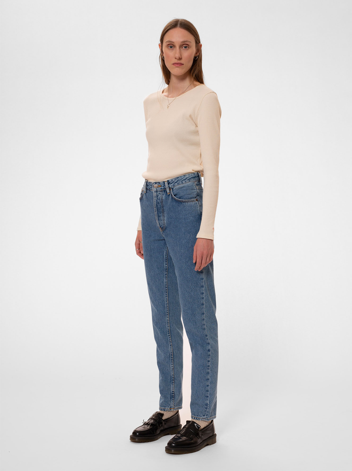 Nudie Jeans Breezy Britt Casual Blue 32/30