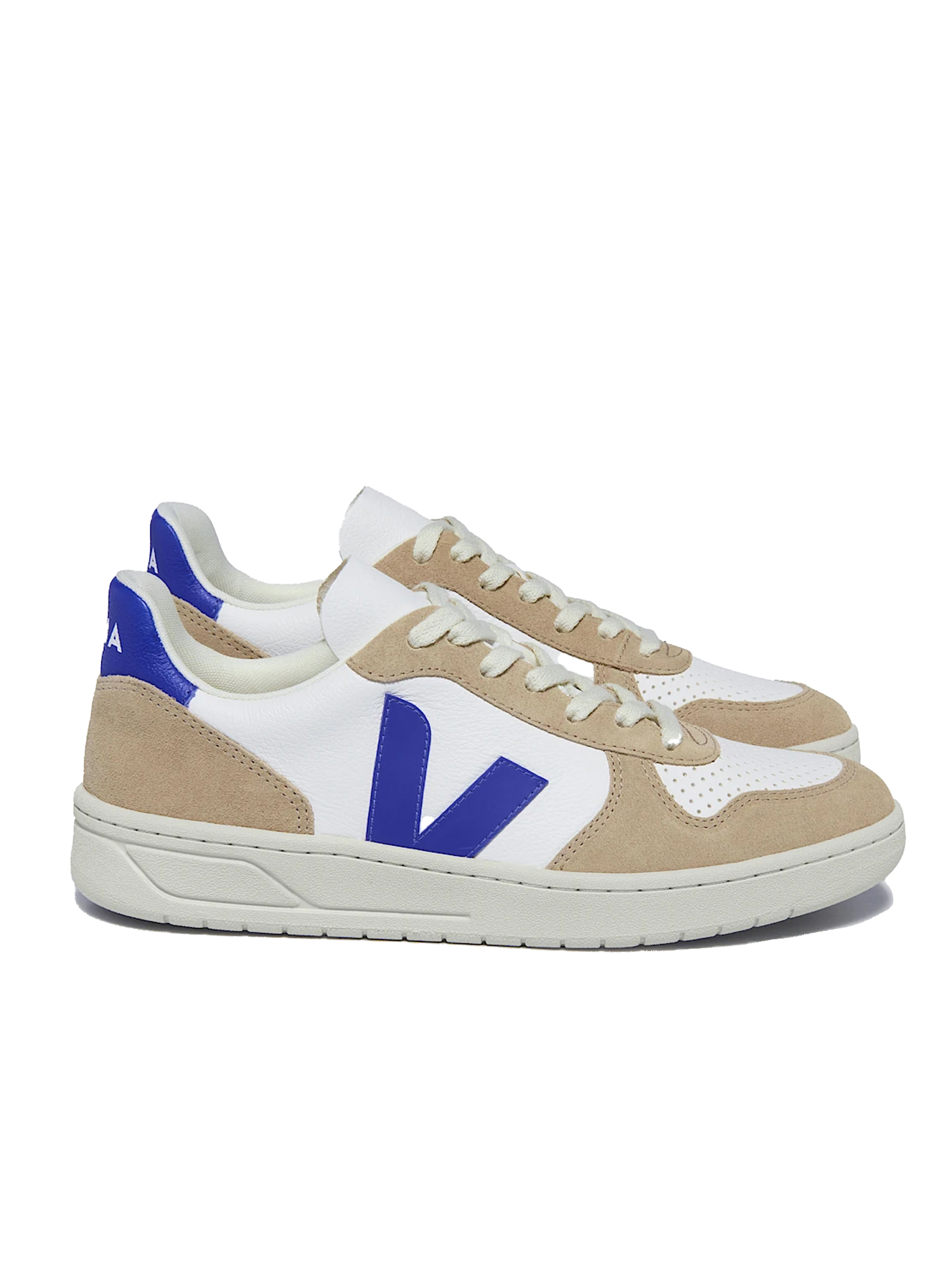 VEJA V-10 Chromefree Leather Women Extra White Paros Sahara 40