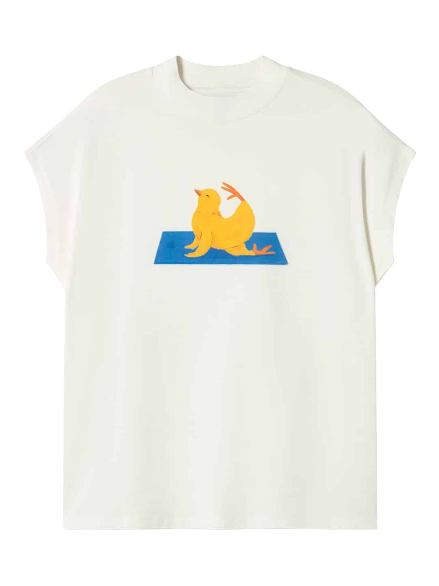 Thinking MU Yogui Animal Volta T-Shirt White XS