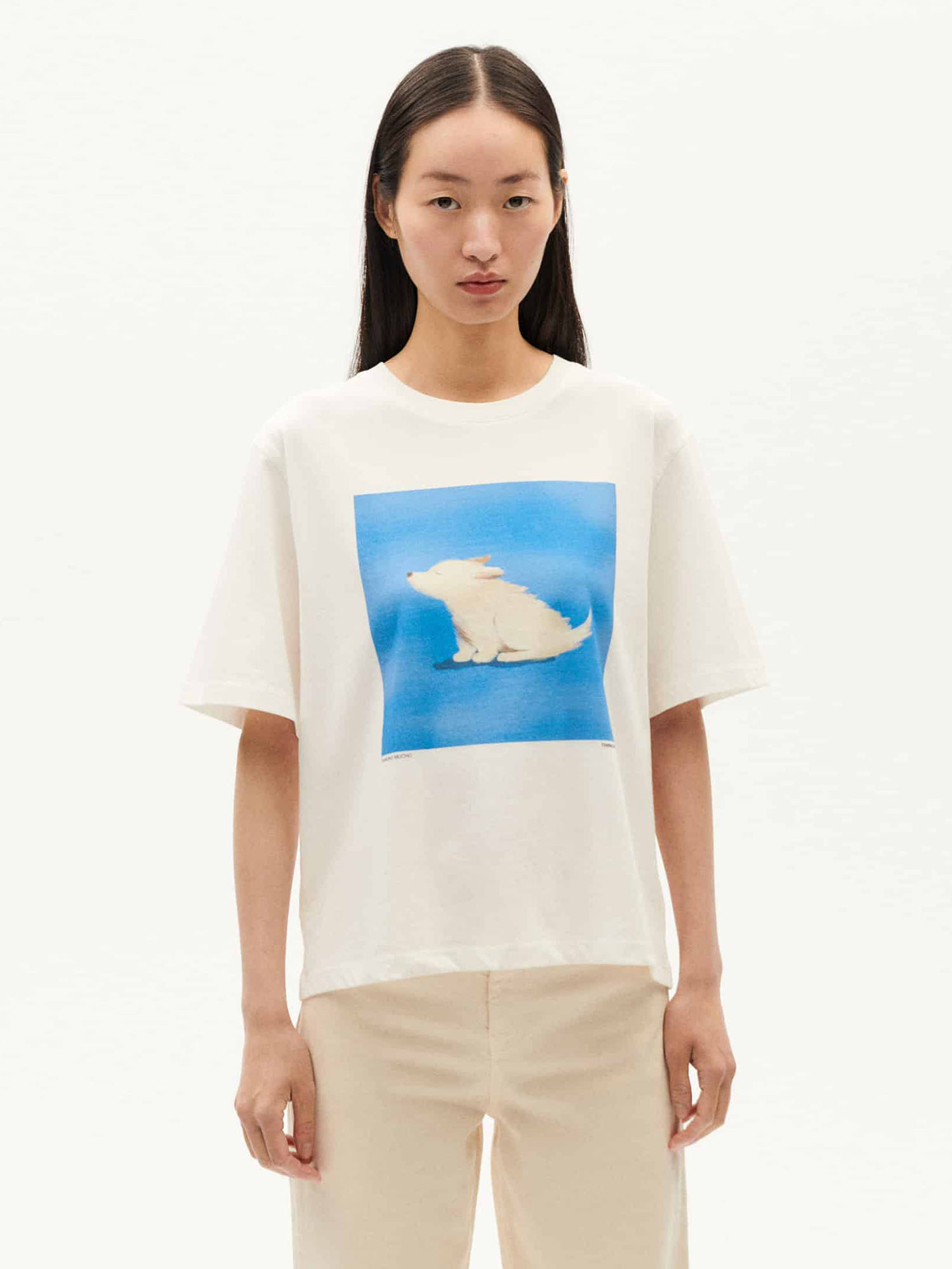 Thinking MU T-Shirt Animals Lucia White M