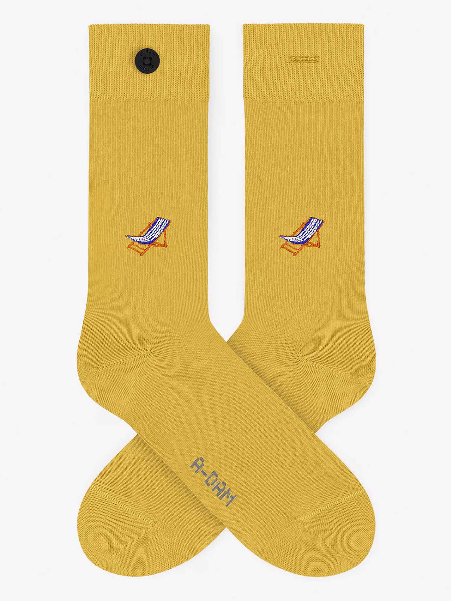 A-dam Casual Socks Orche Beach Chair Nugget Gold 41-46