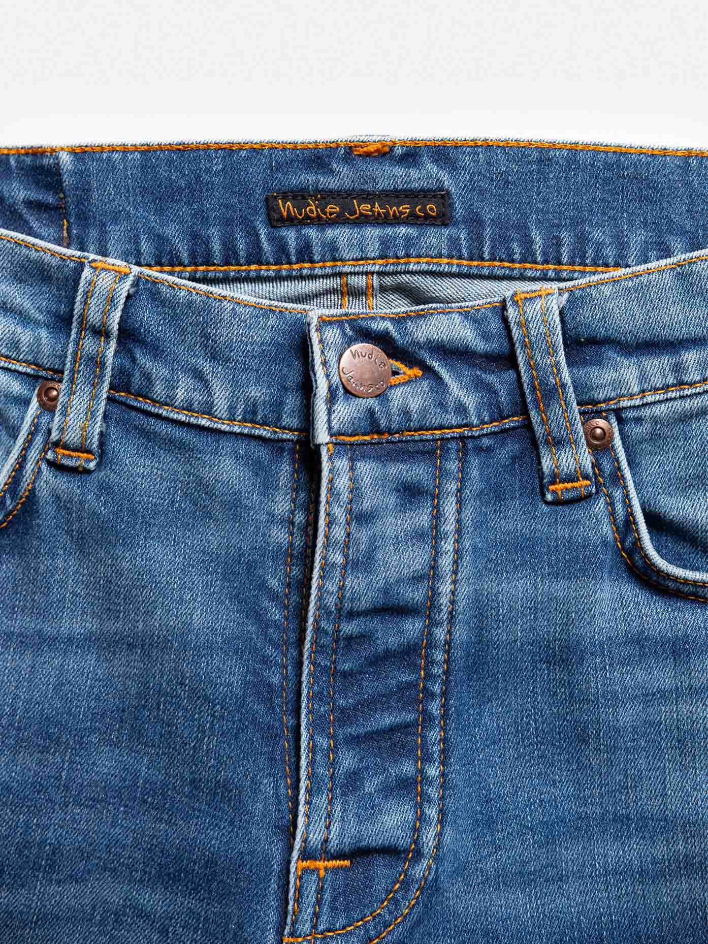 Nudie Jeans Grim Tim Shadow Blues 36/32