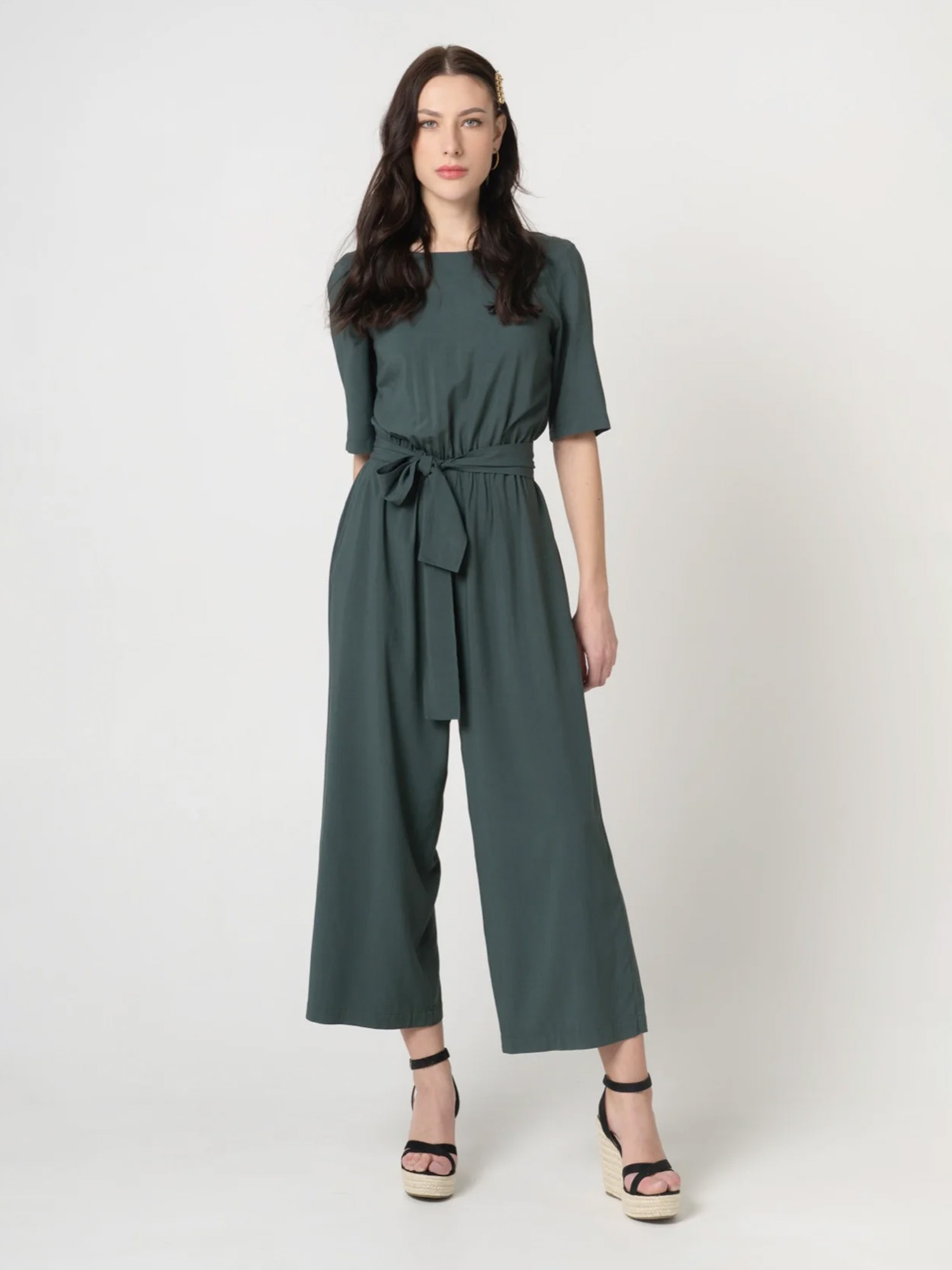 LOVJOI Jumpsuit Staine Halfsleeve Mear Green M