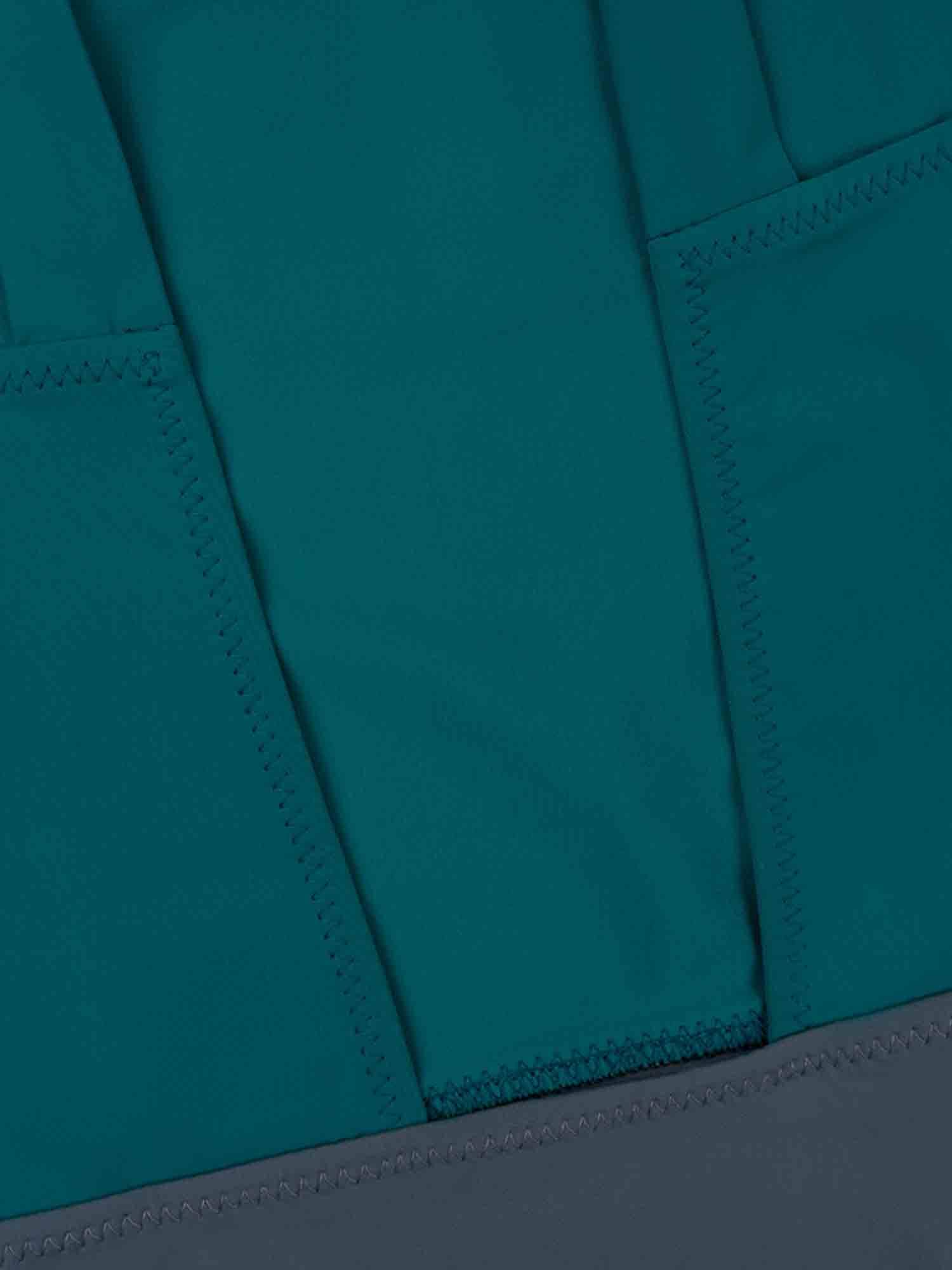 Bleed Clothing ECONYL®  Badeanzug Petrol Blue Grey L