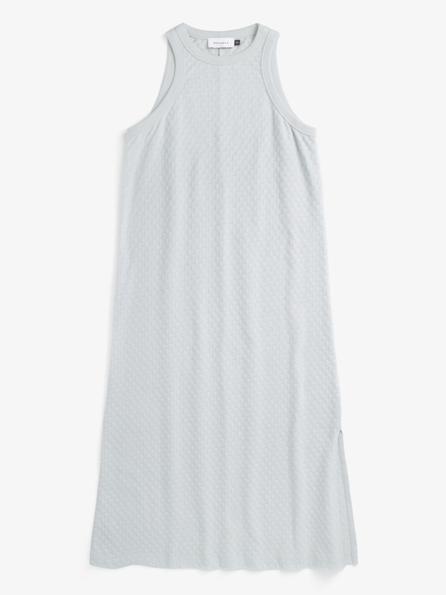 ROTHOLZ Knit Summer Dress Moonlight Grey L