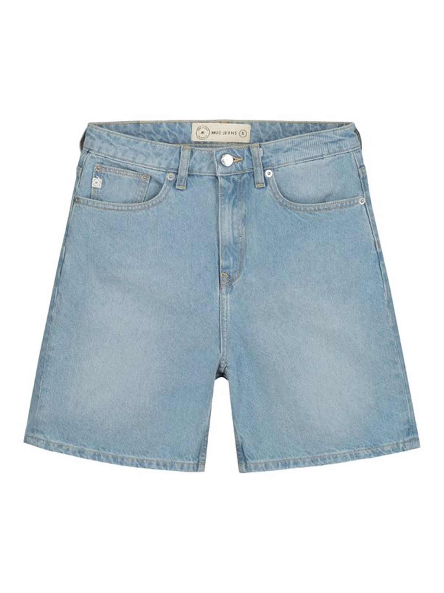 MUD JEANS Beverly Short Sun stone L