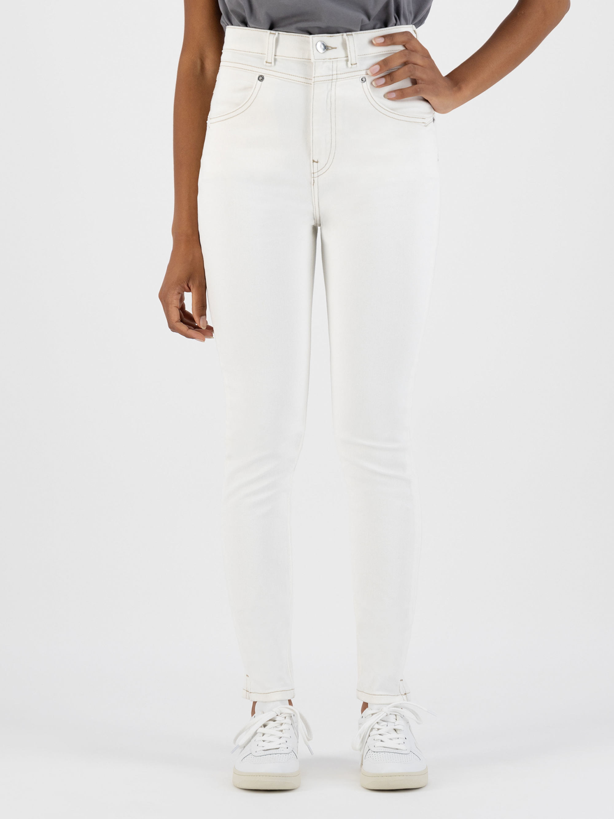 MUD Jeans Skinny Sandy Off White 25/28