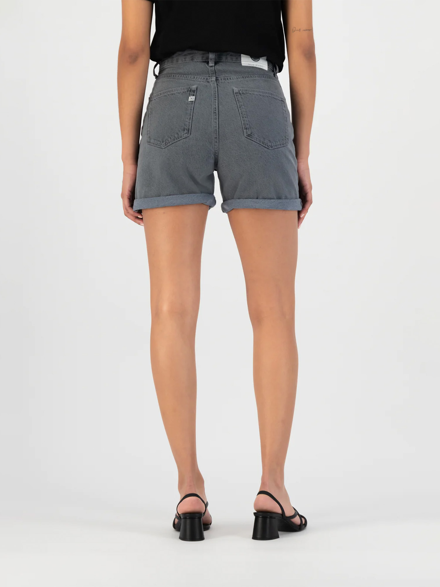 MUD Jeans Marilyn Short Stone Grey XL