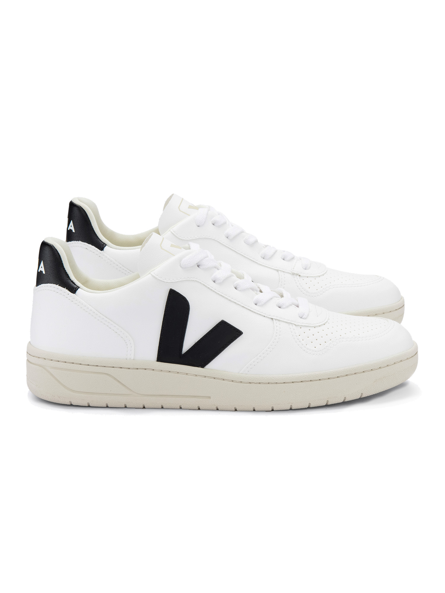Veja V-10 CWL Men White Black 45