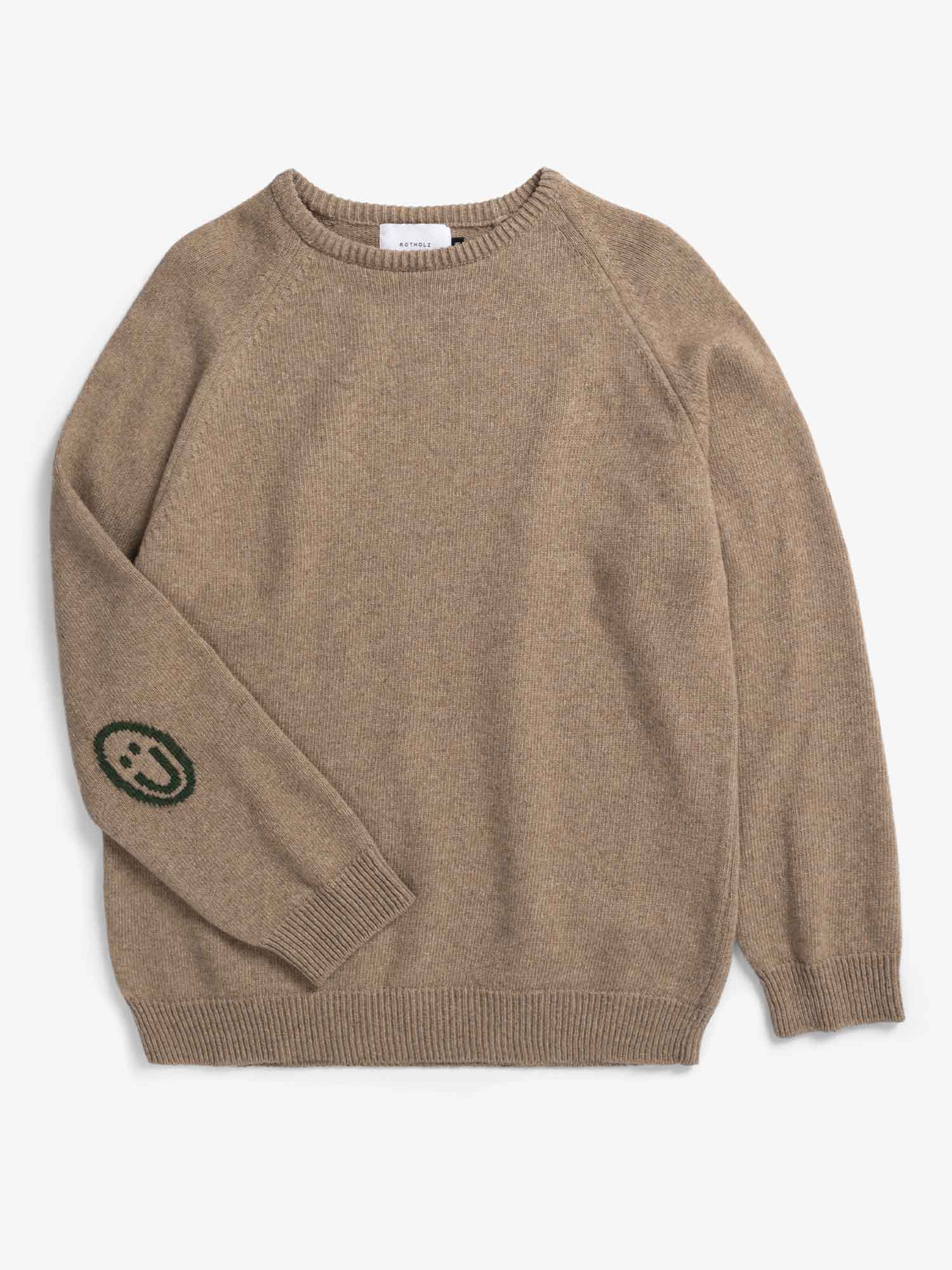 ROTHOLZ Smiley Knit Sweater Soft Clay XL