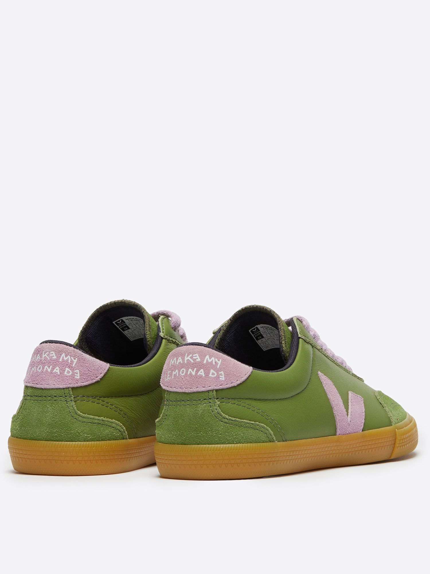 VEJA Volley Make My Lemonade Kiwi Orchid 41
