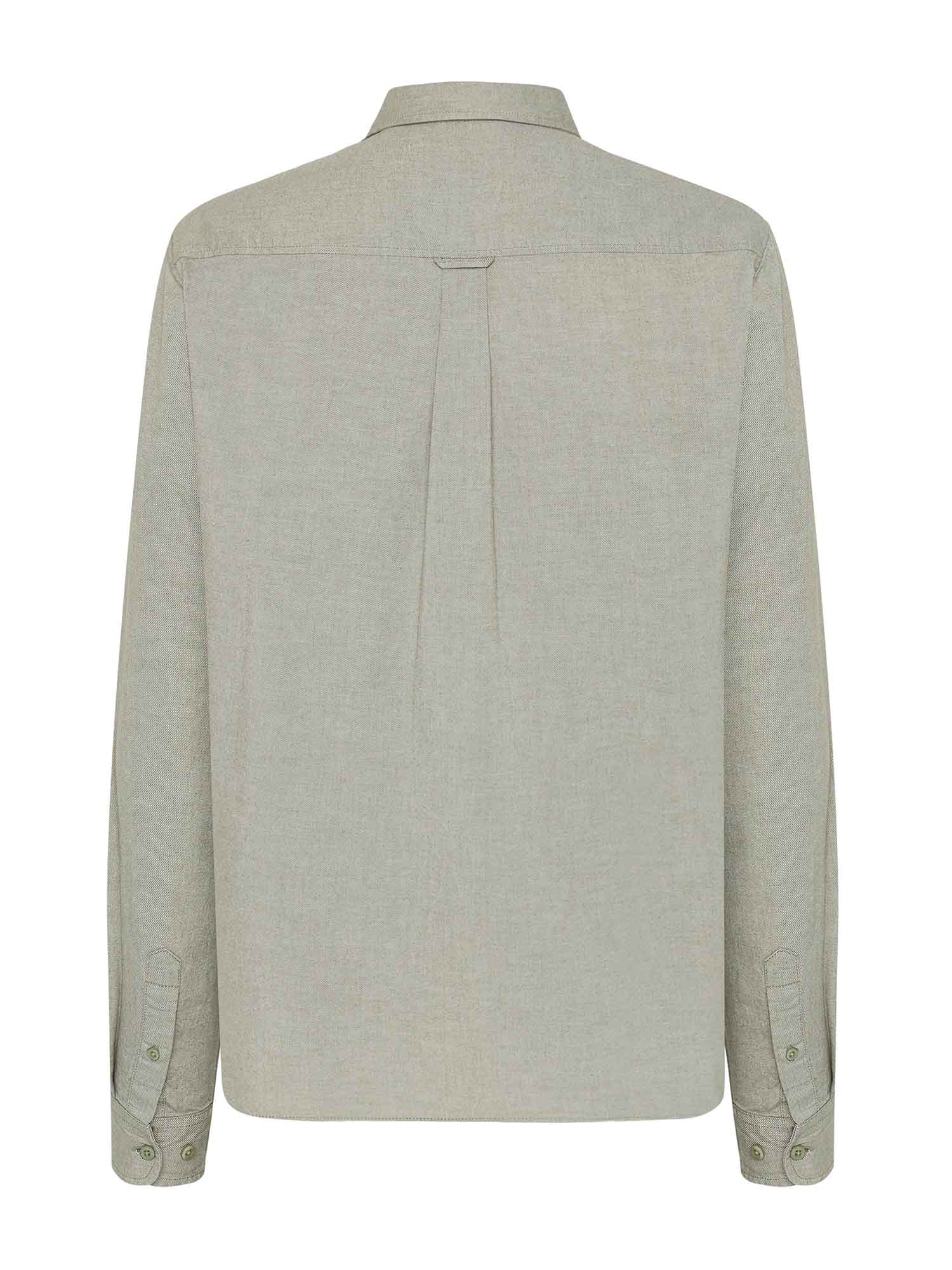 Knowledge Cotton Apparel Regular Fit Light Twill Shirt Burned Olive M