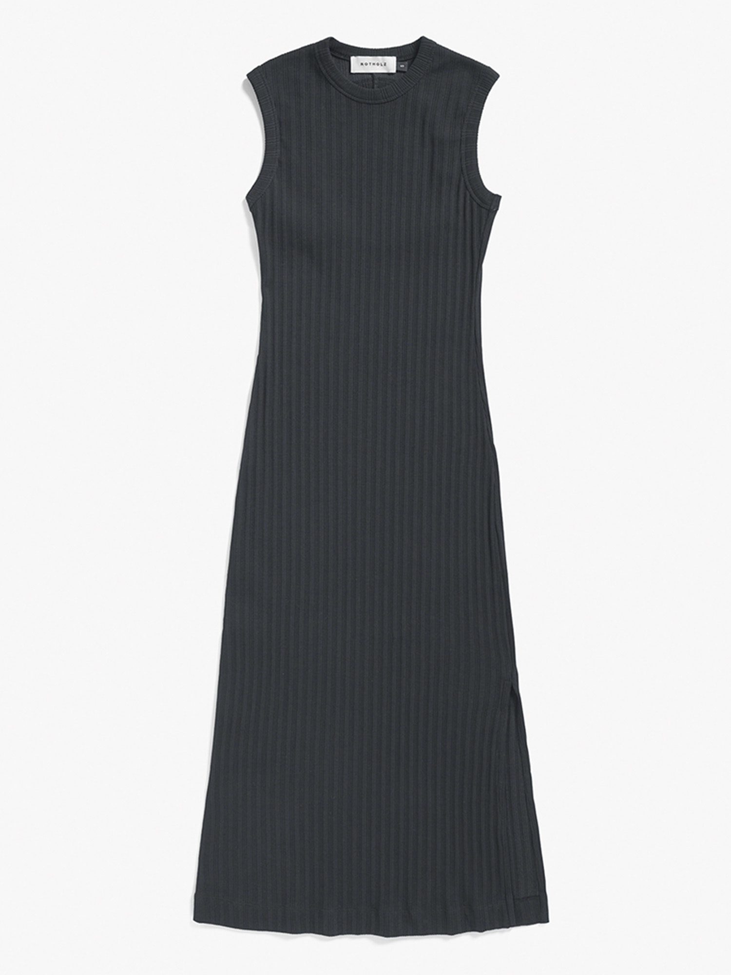 Rotholz Open Back Dress True Black S