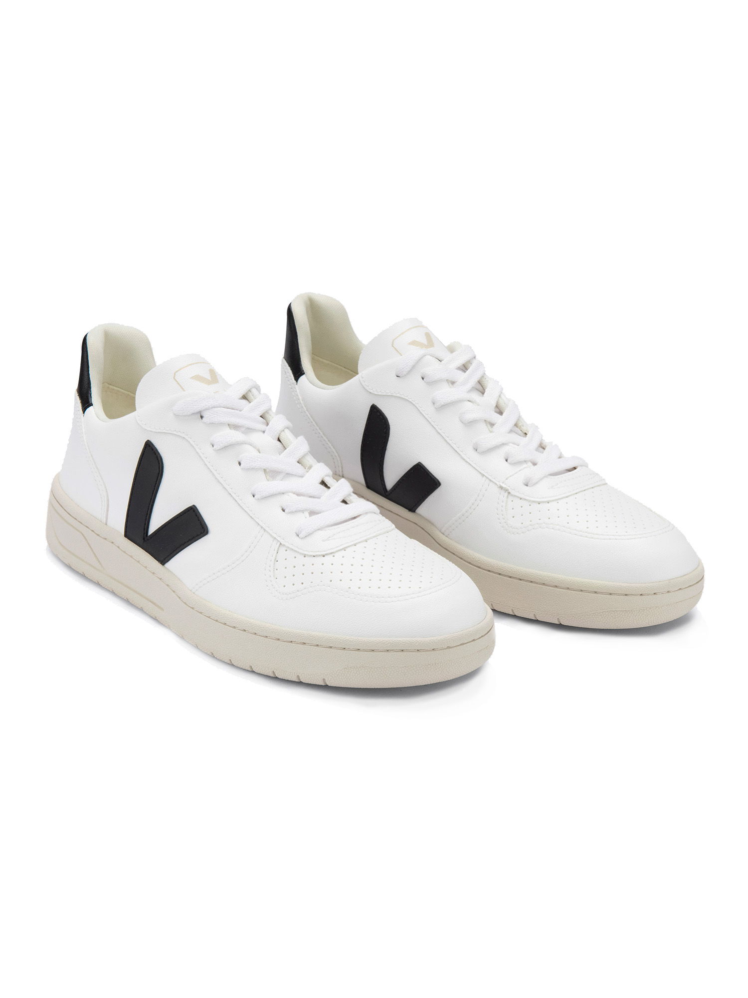 Veja V-10 CWL Men White Black 45