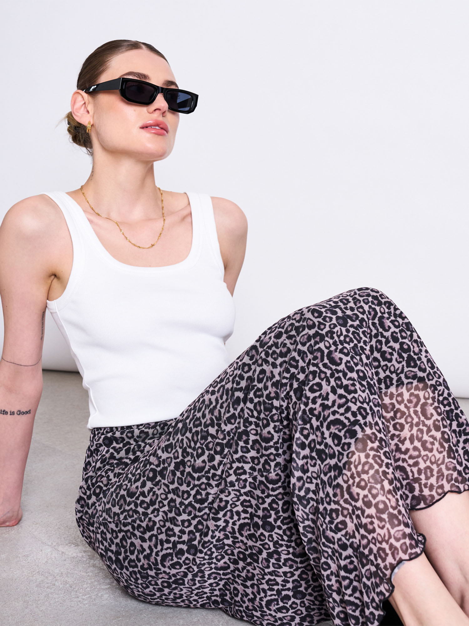 JAN 'N JUNE Smuk Leo Print Leo Print S