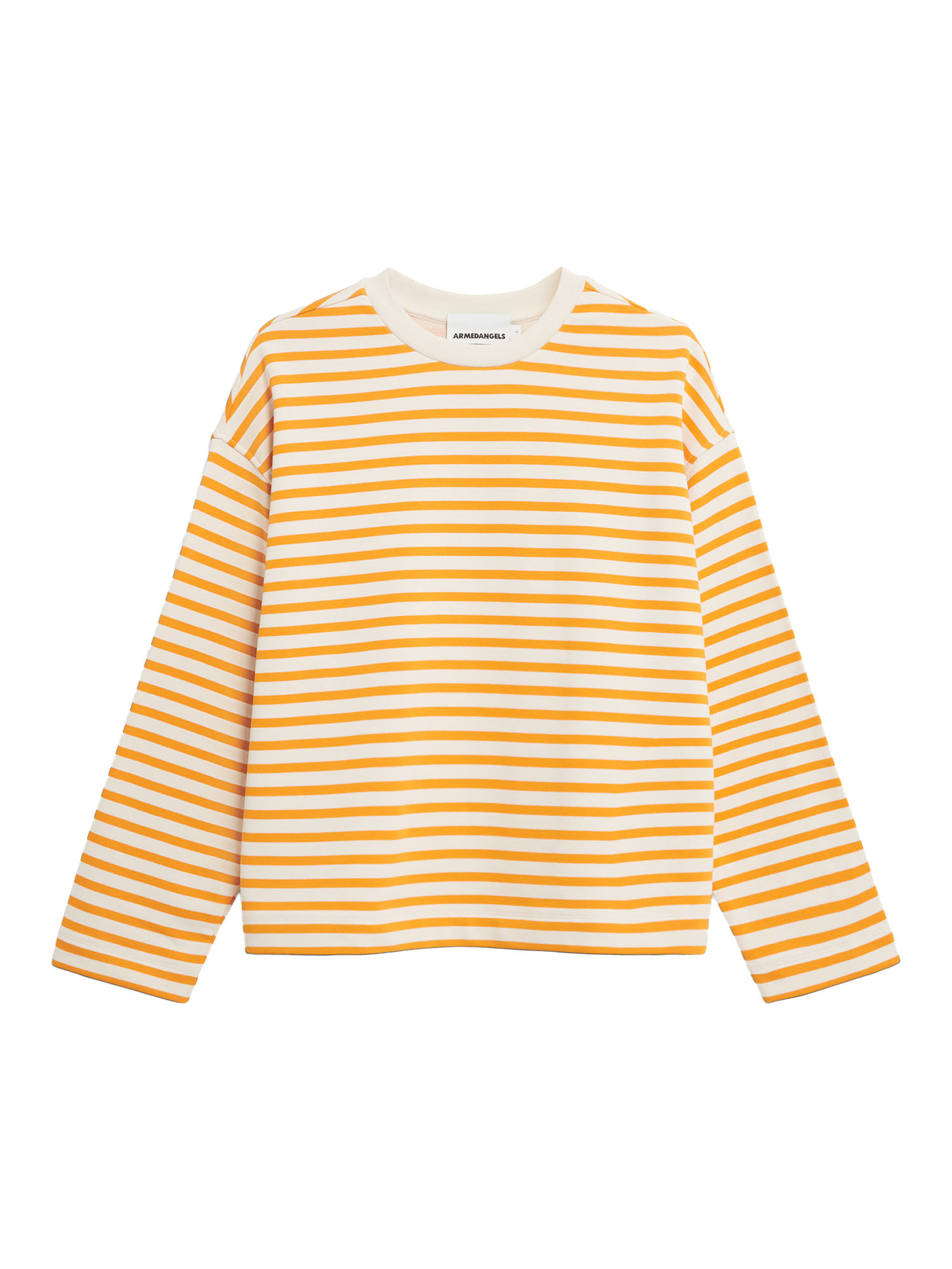 ARMEDANGELS Frankaa Maarlen Stripes Undyed Light Tangerine XS