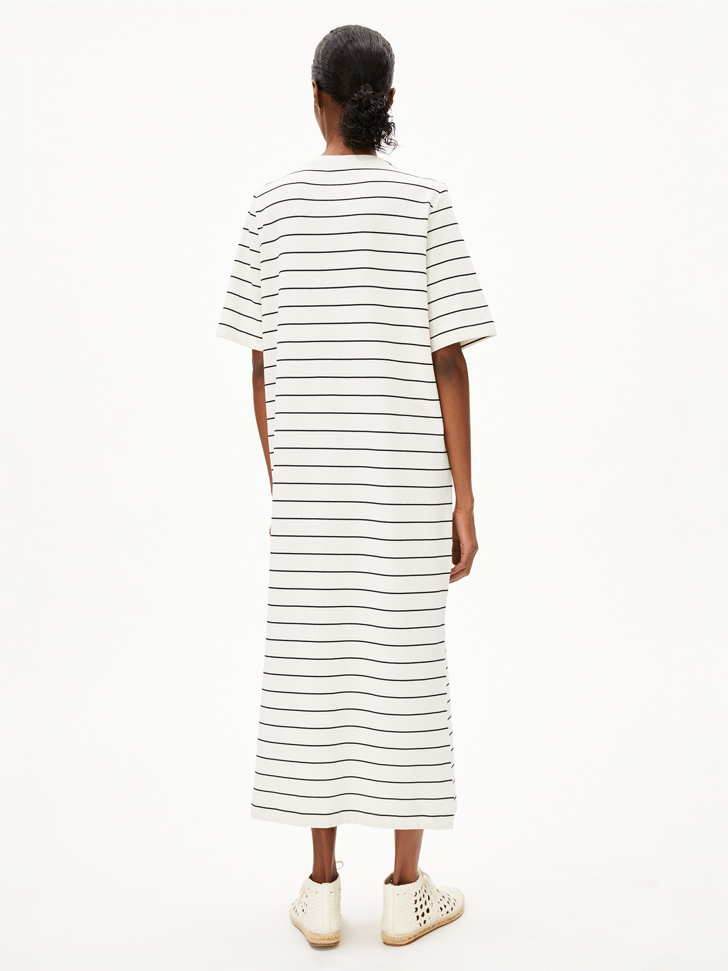ARMEDANGELS Xelinaa Fine Stripe Undyed Black S