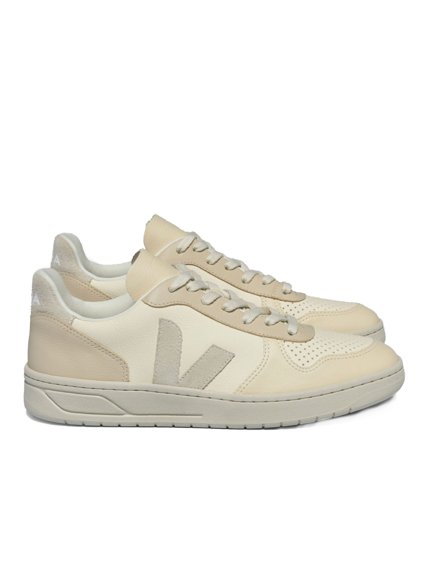 VEJA V-10 Chromefree Leather Women Multico Cashew Pierre 41