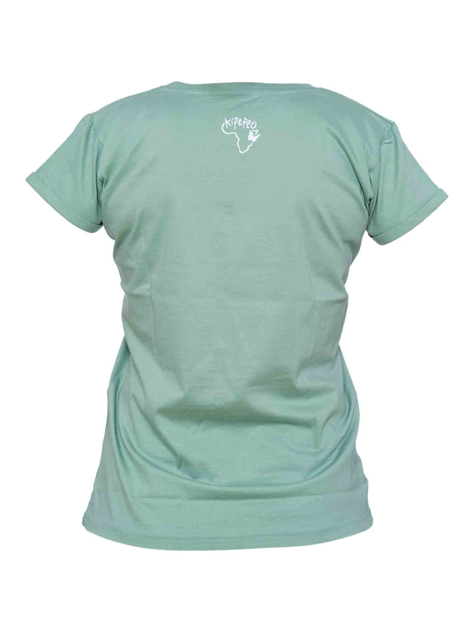 KIPEPEO CLOTHING Damen T-Shirt Serengeti Mint L
