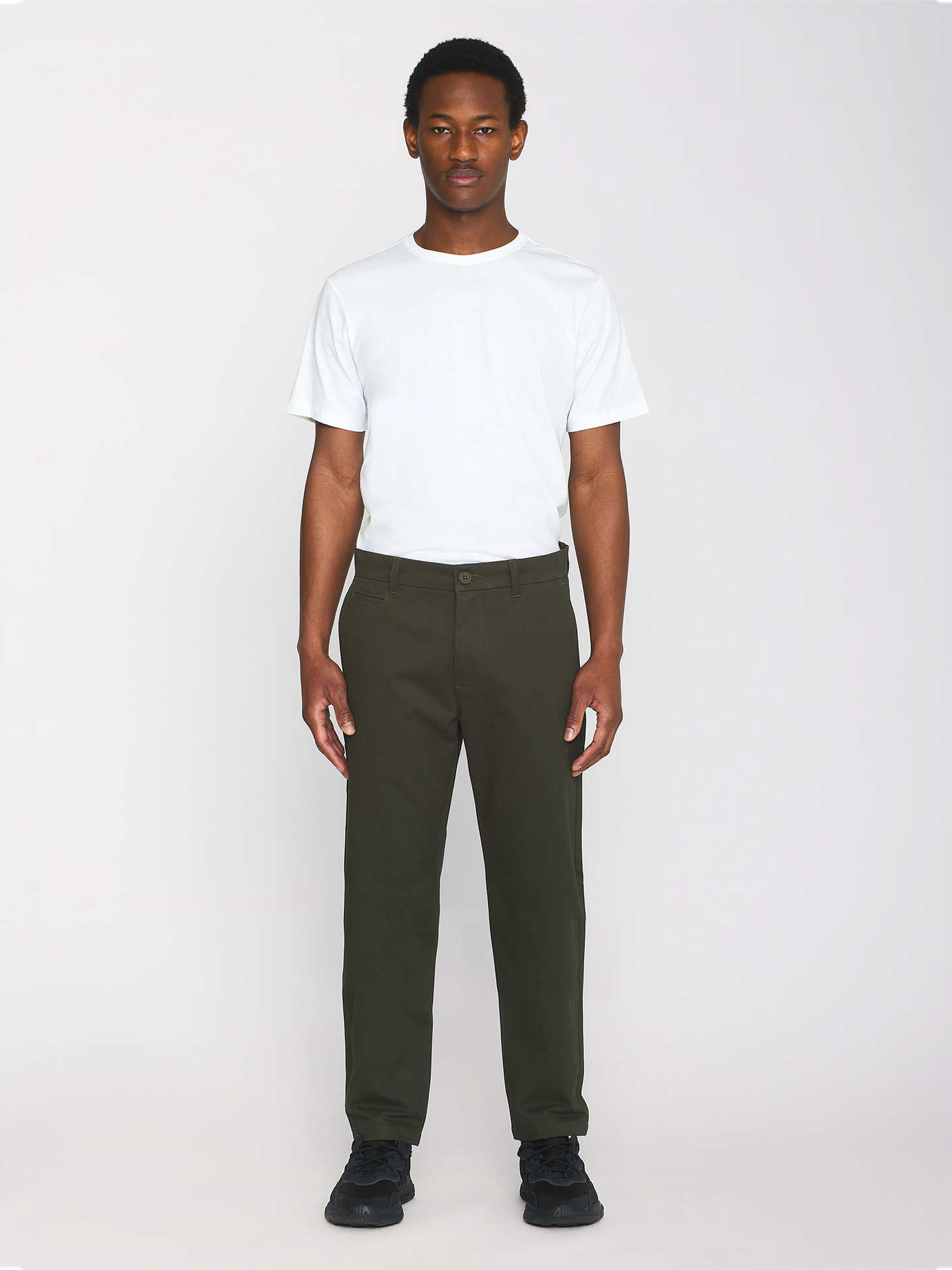 Knowledge Cotton Apparel Chuck Regular Chino Twill Pants Forrest Night 29/32