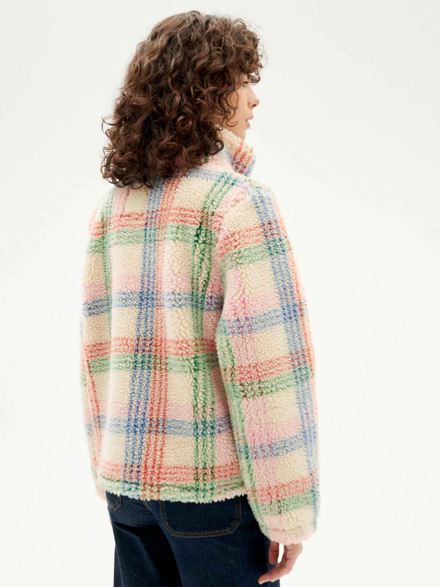 Thinking MU Trash Sophie Jacket Ivory Color L