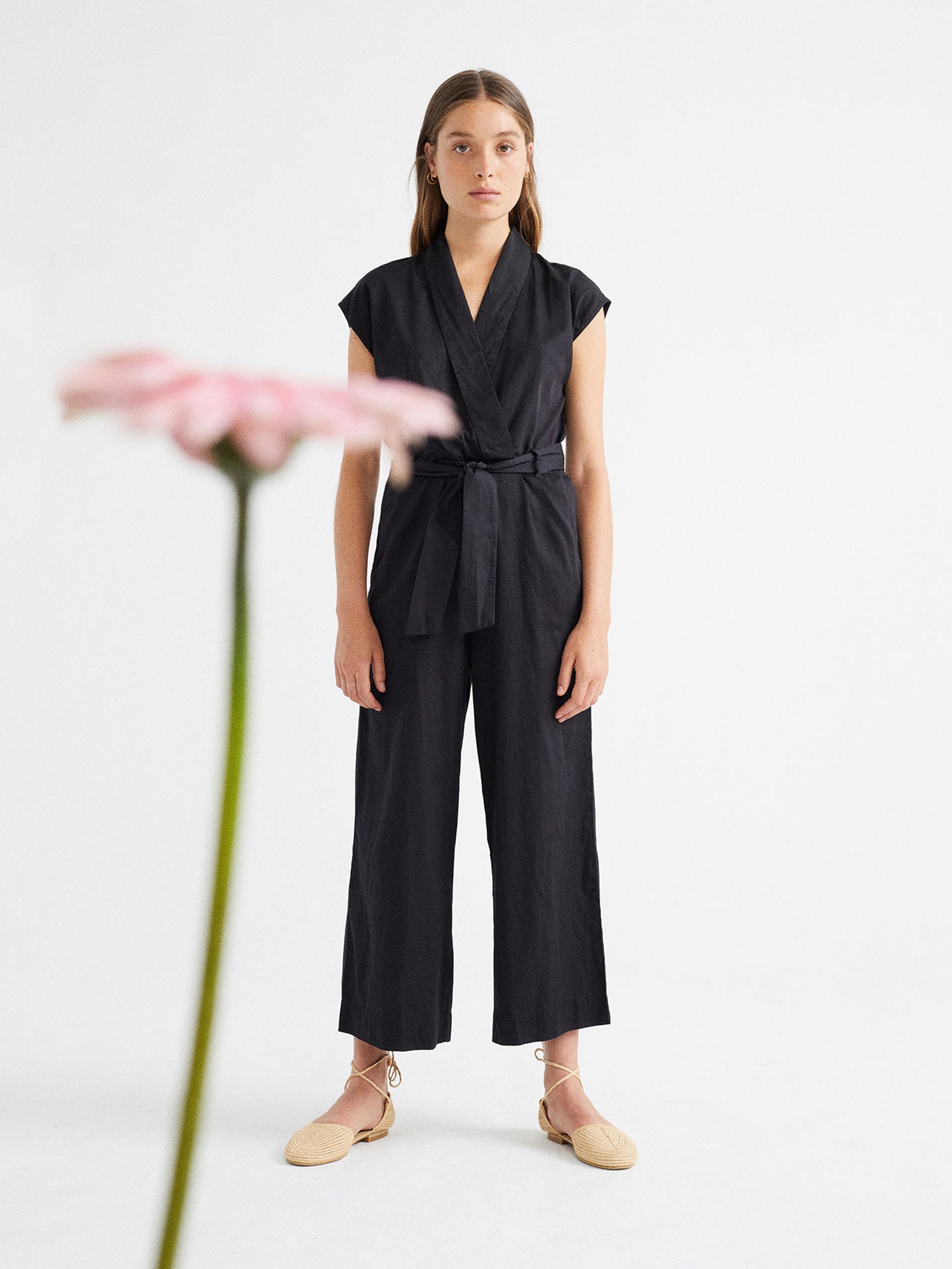 Thinking MU Malawi Jumpsuit Black L