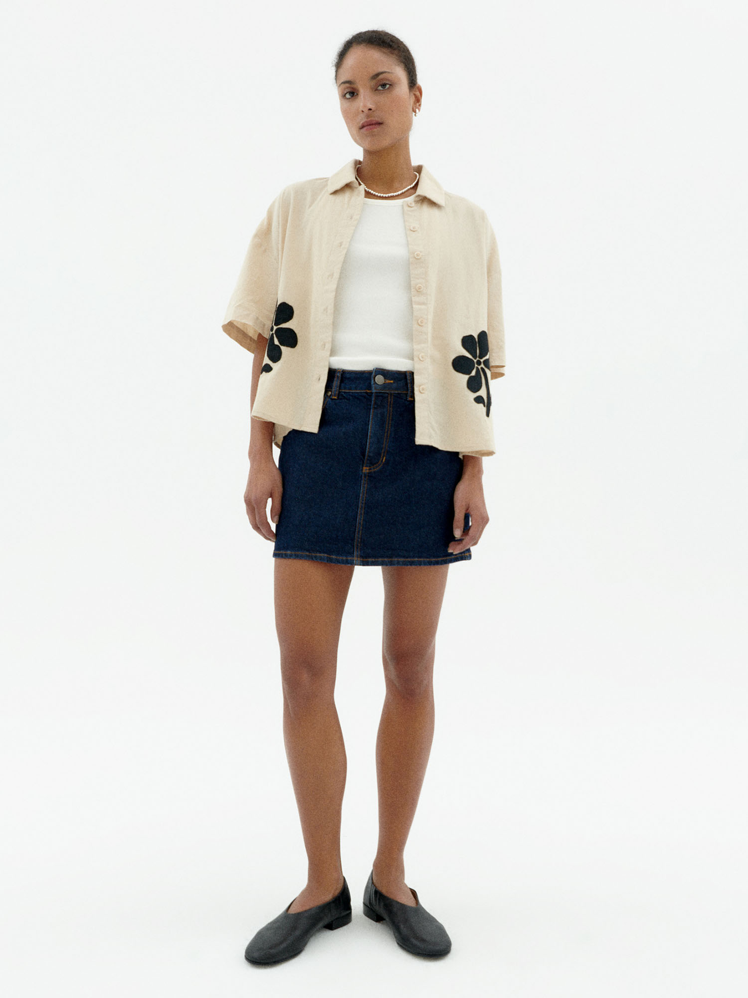 Thinking MU Anna Blouse Marygold XS