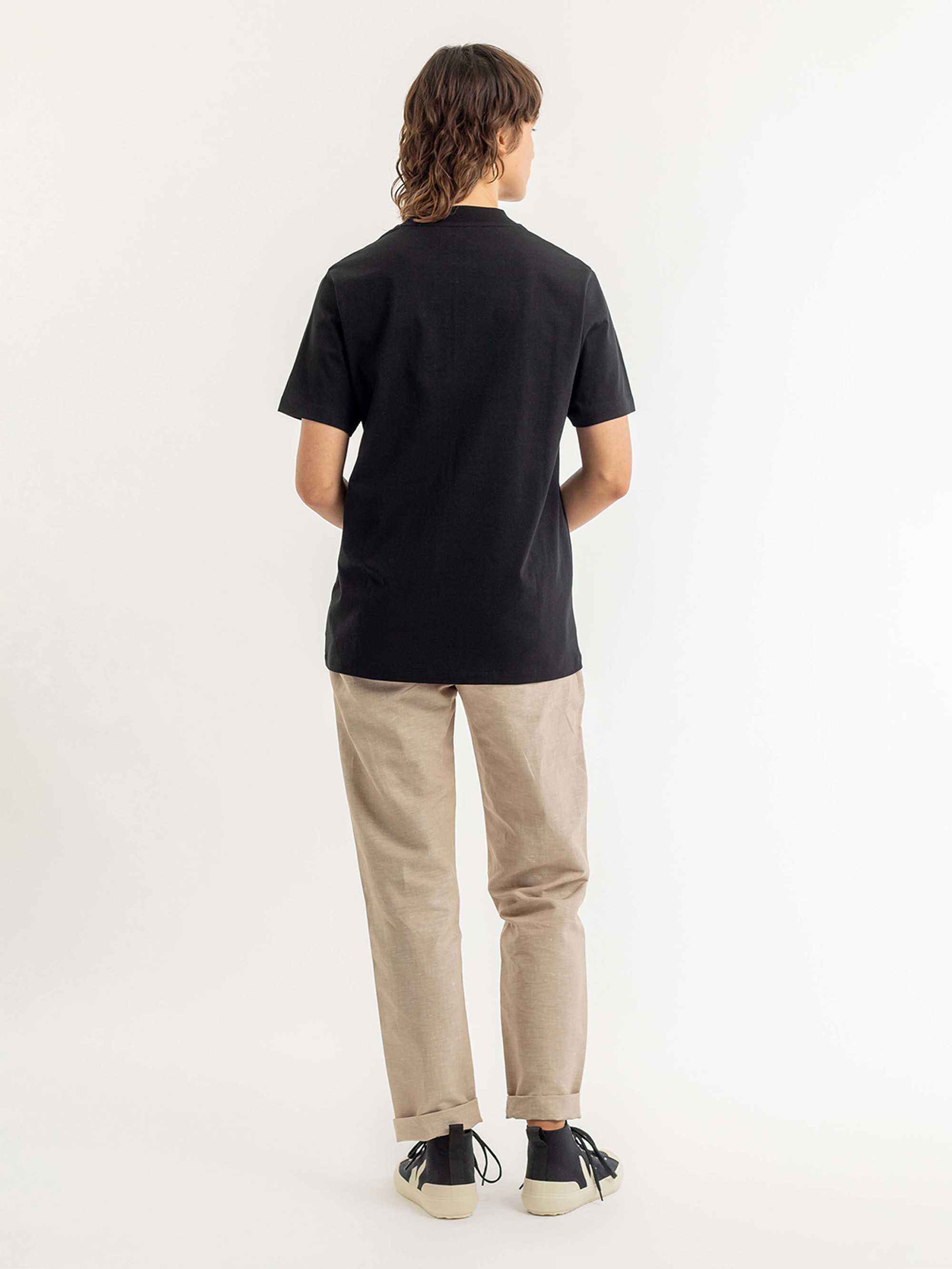 Rotholz Big Collar T-Shirt Black XL