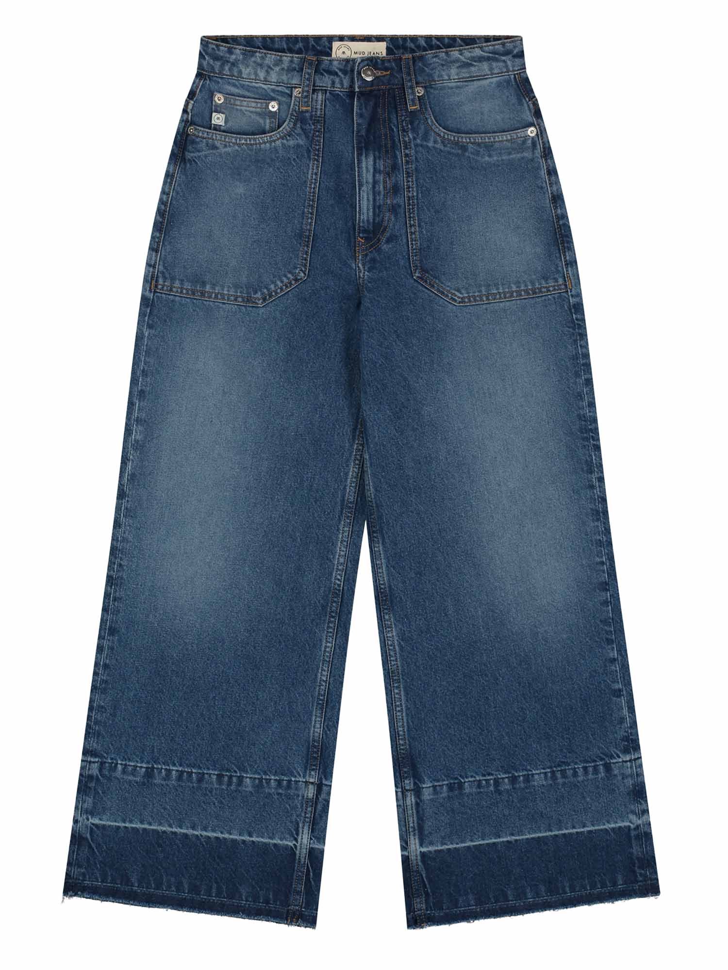 MUD Jeans Sara Works Cropped Medium Stone 29