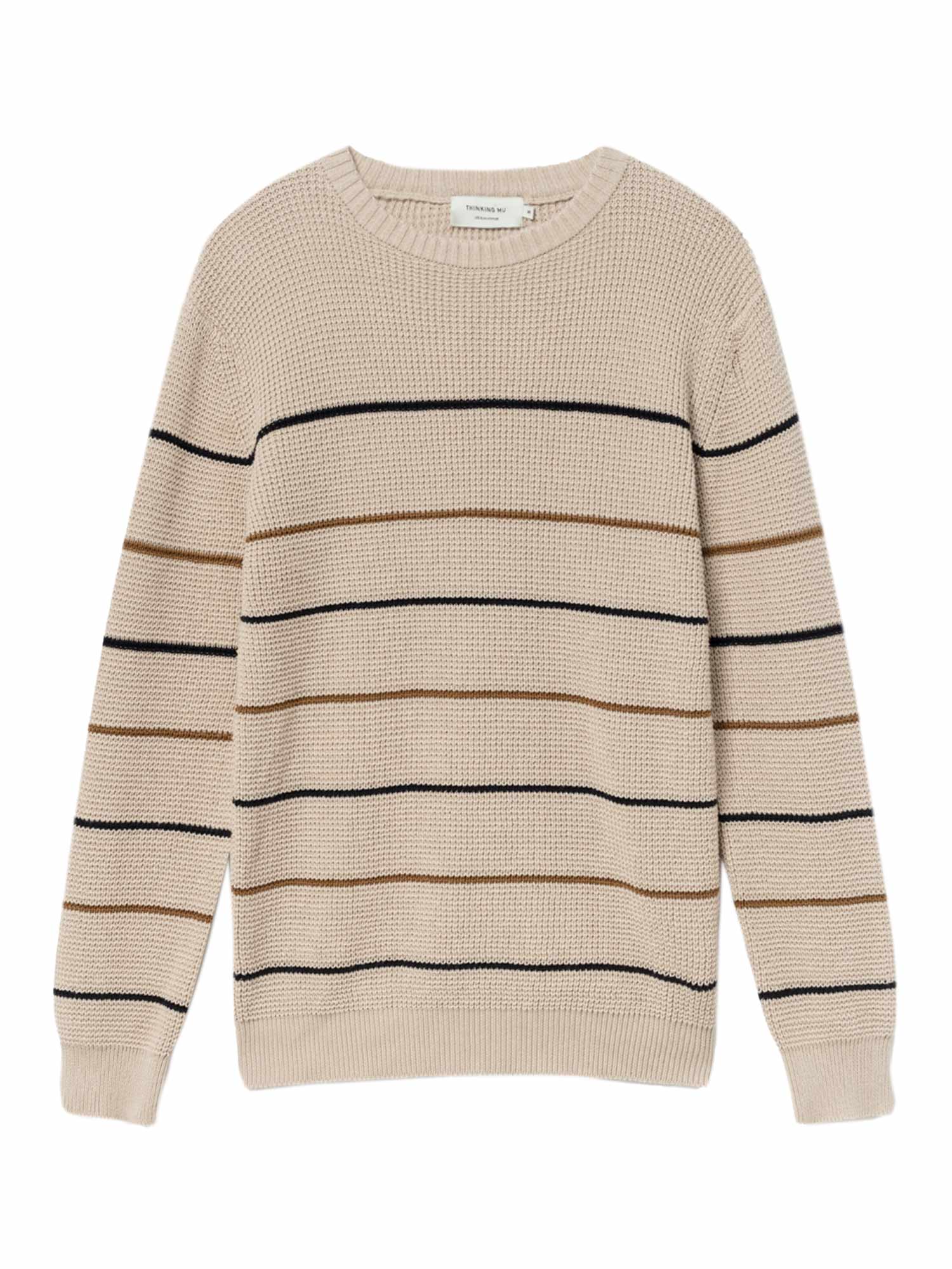 Thinking MU Miki Knitted Sweater bone S