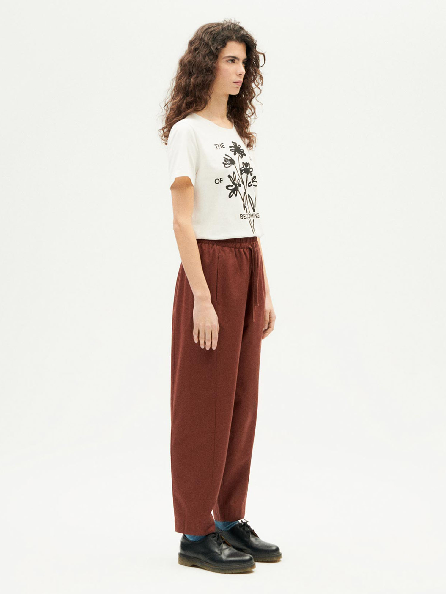 Thinking MU Esther Pants Coffee 34