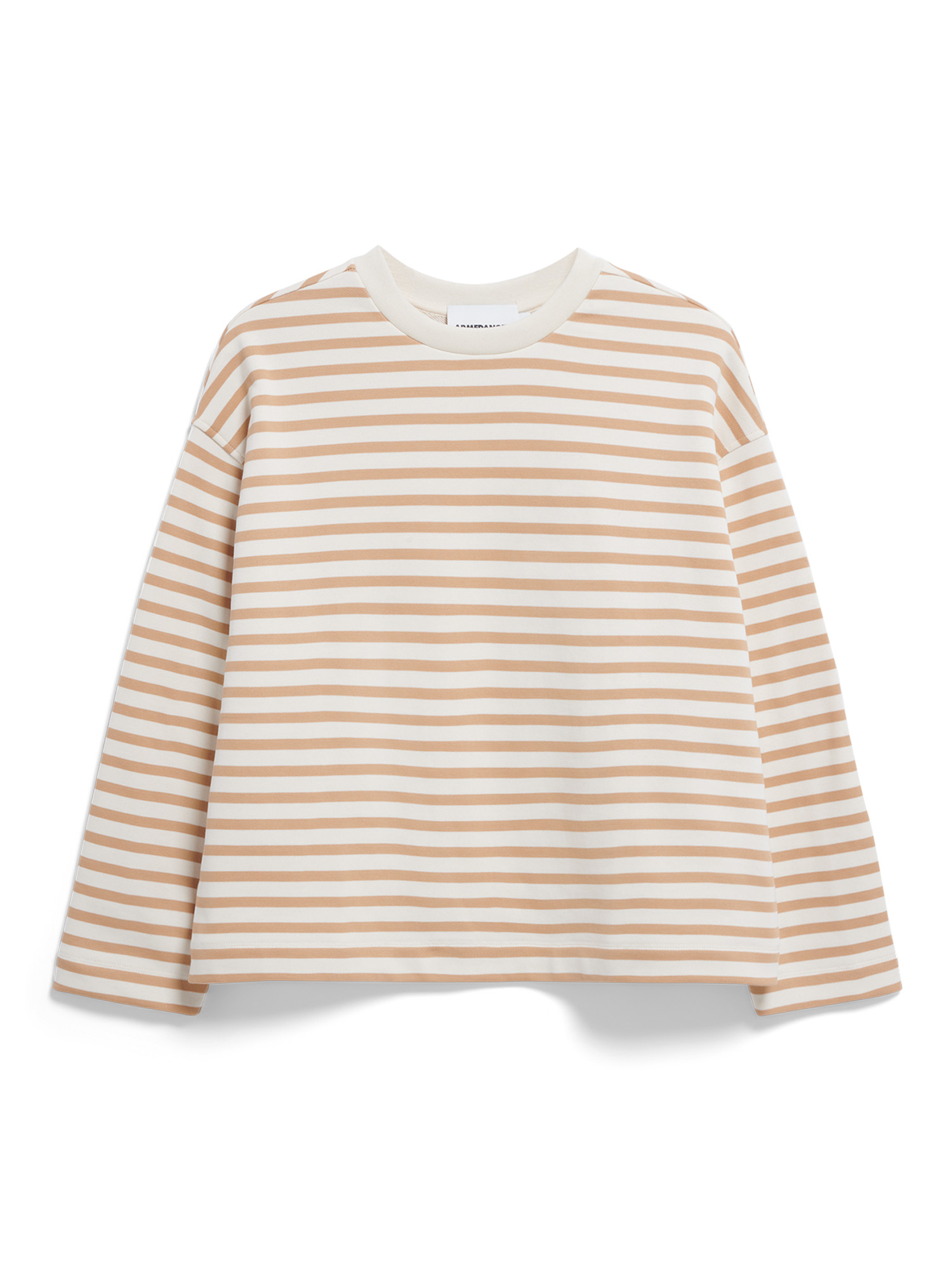 ARMEDANGELS Frankaa Maarlen Stripes Undyed Beige Blond XS