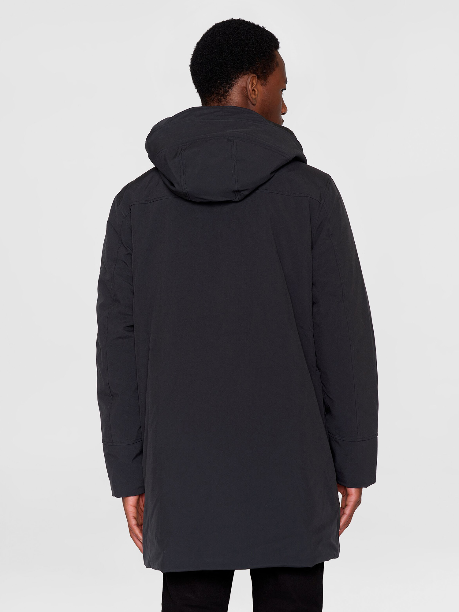 Knowledge Cotton Apparel Climate Shell Jacket Männer Black Jet S