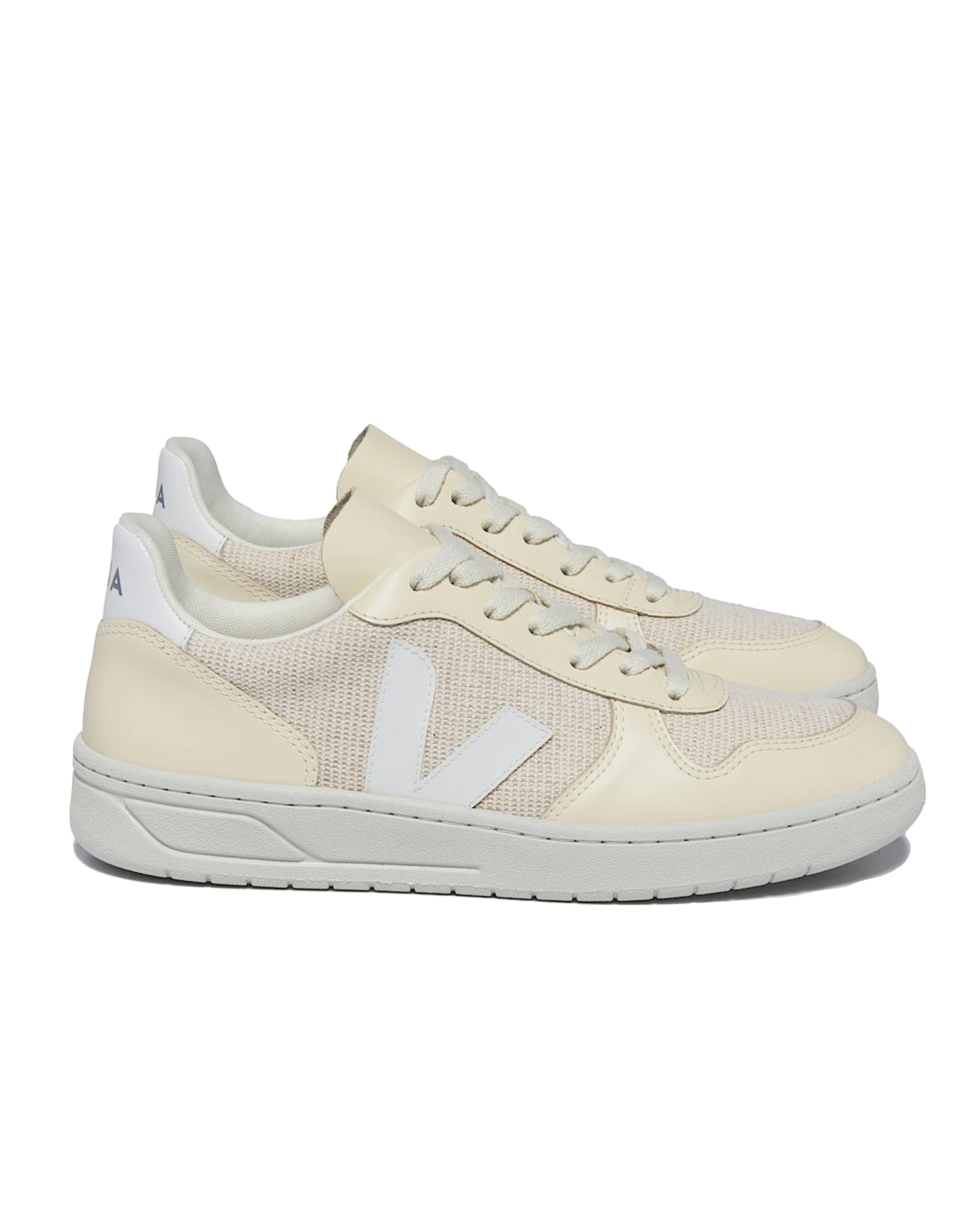 VEJA V-10 J-Mesh Jute White Multico 42