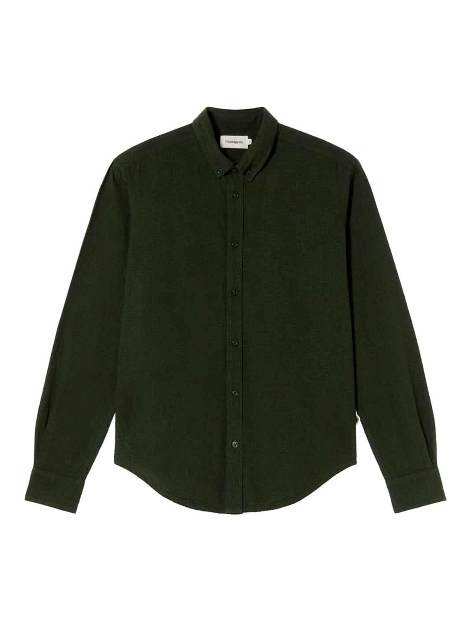 Thinking MU Microchecks Ant Shirt Green XL