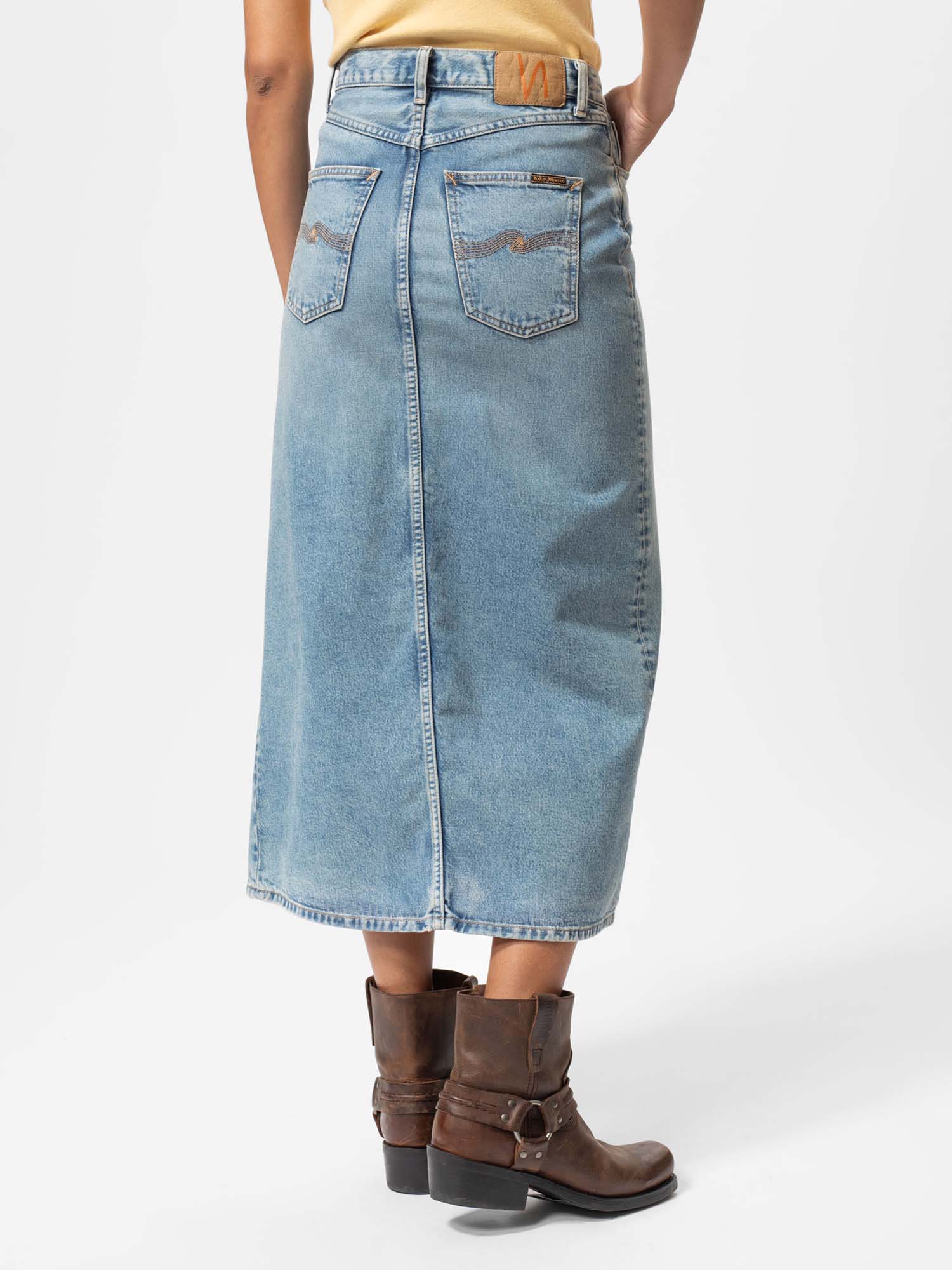 Nudie Jeans Anna Denim Skirt Desert M