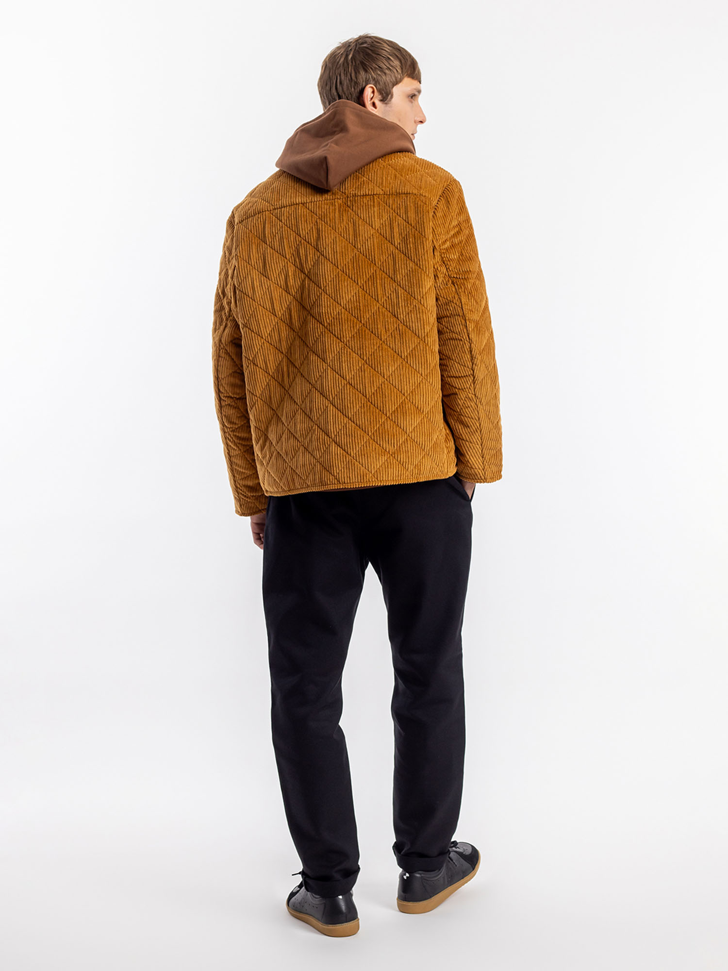Rotholz Quilt Jacket Toffee Cord M