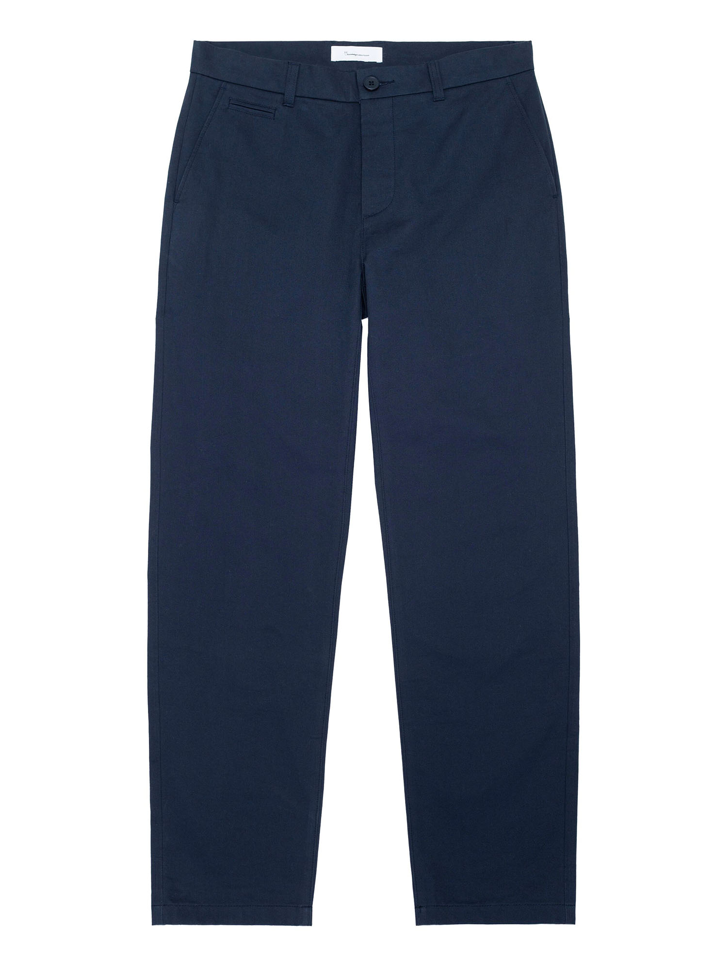 Knowledge Cotton Apparel Chuck Regular Chino Twill Pants Total Eclipse 34/34