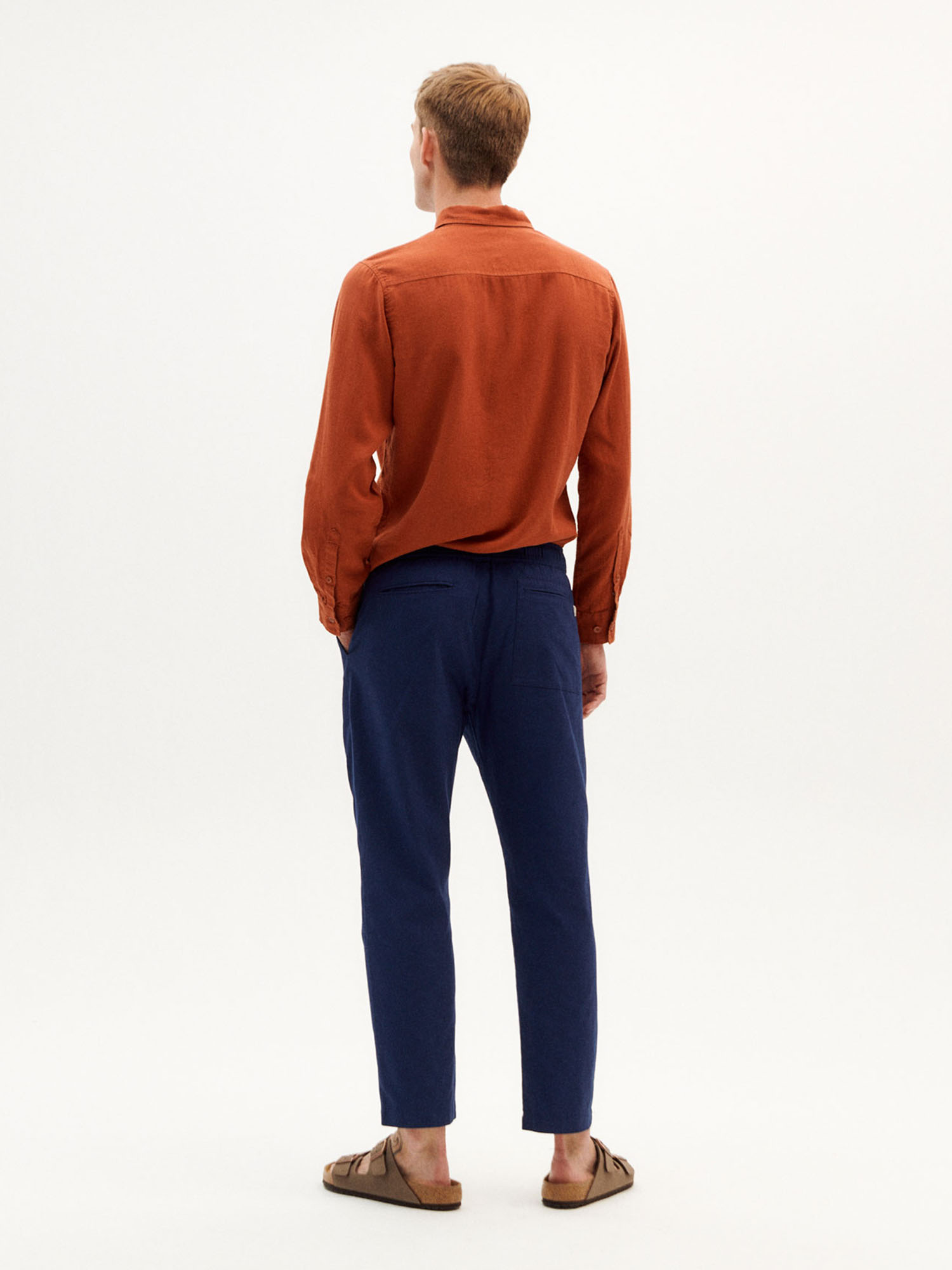 Thinking MU Travel Pants LIGHT Blue Night 44