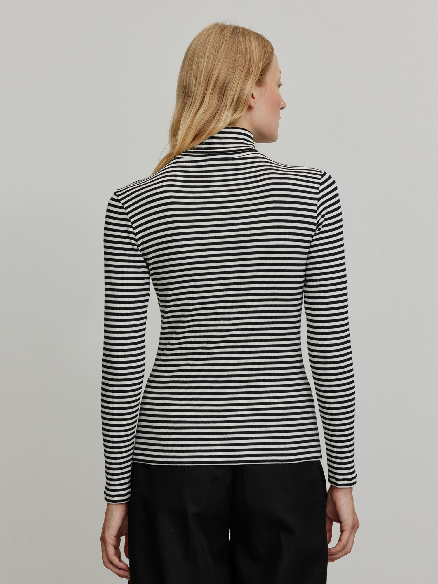 Recolution Liatris Stripes Longsleeve Black M