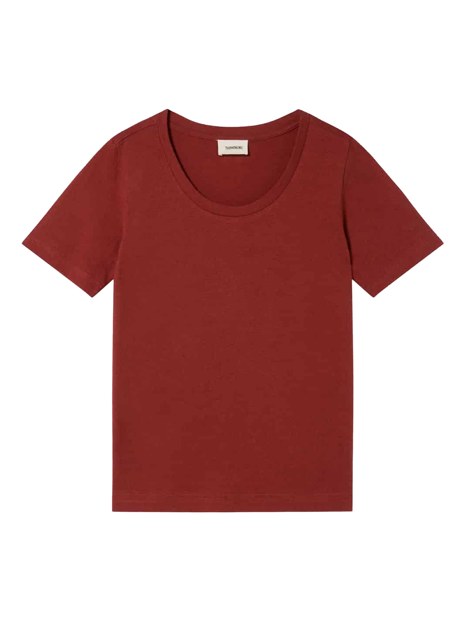 Thinking MU Hemp Cassia Tee Orangered L