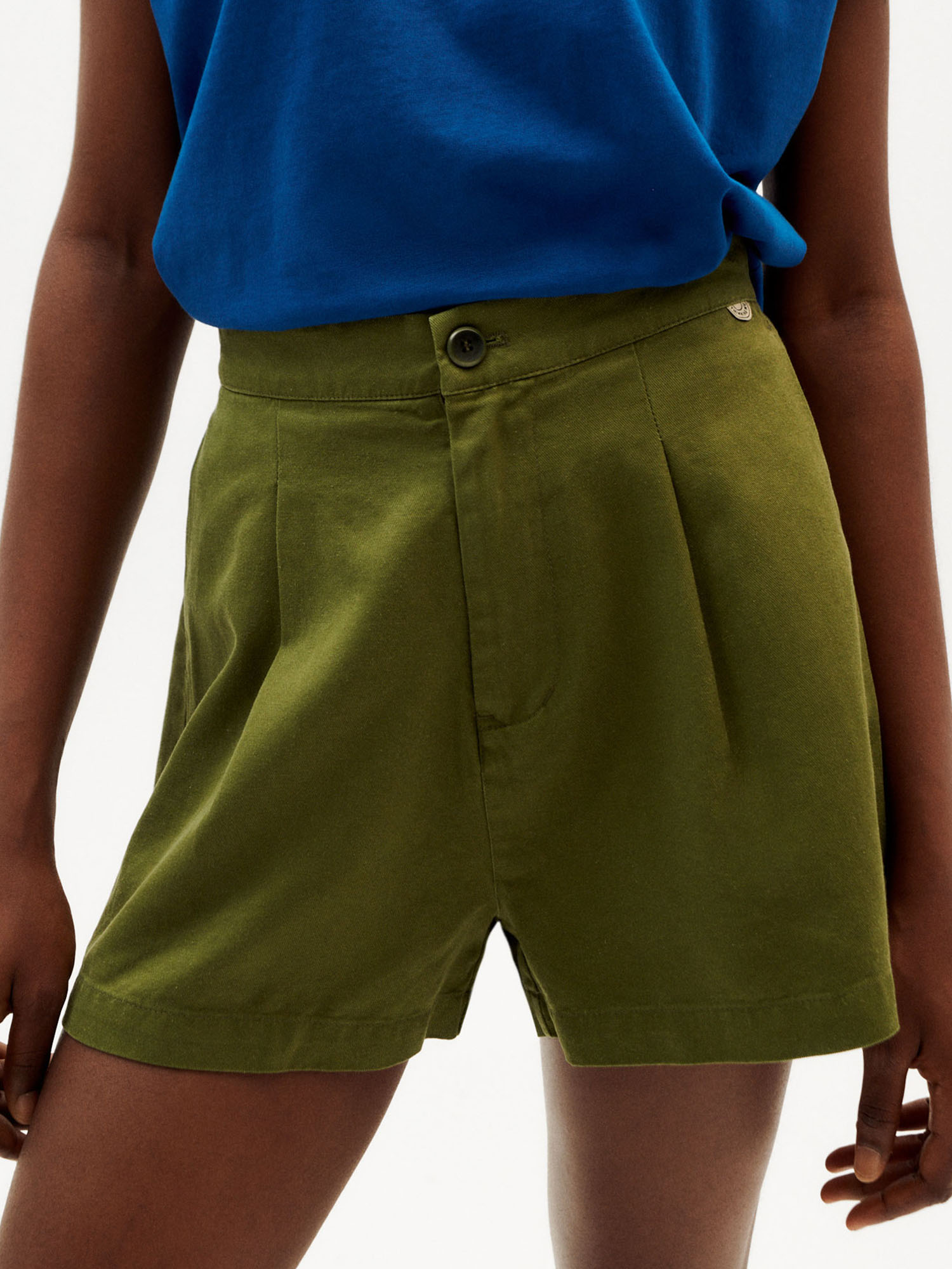 Thinking MU Hemp Narciso Shorts Forest Green 42