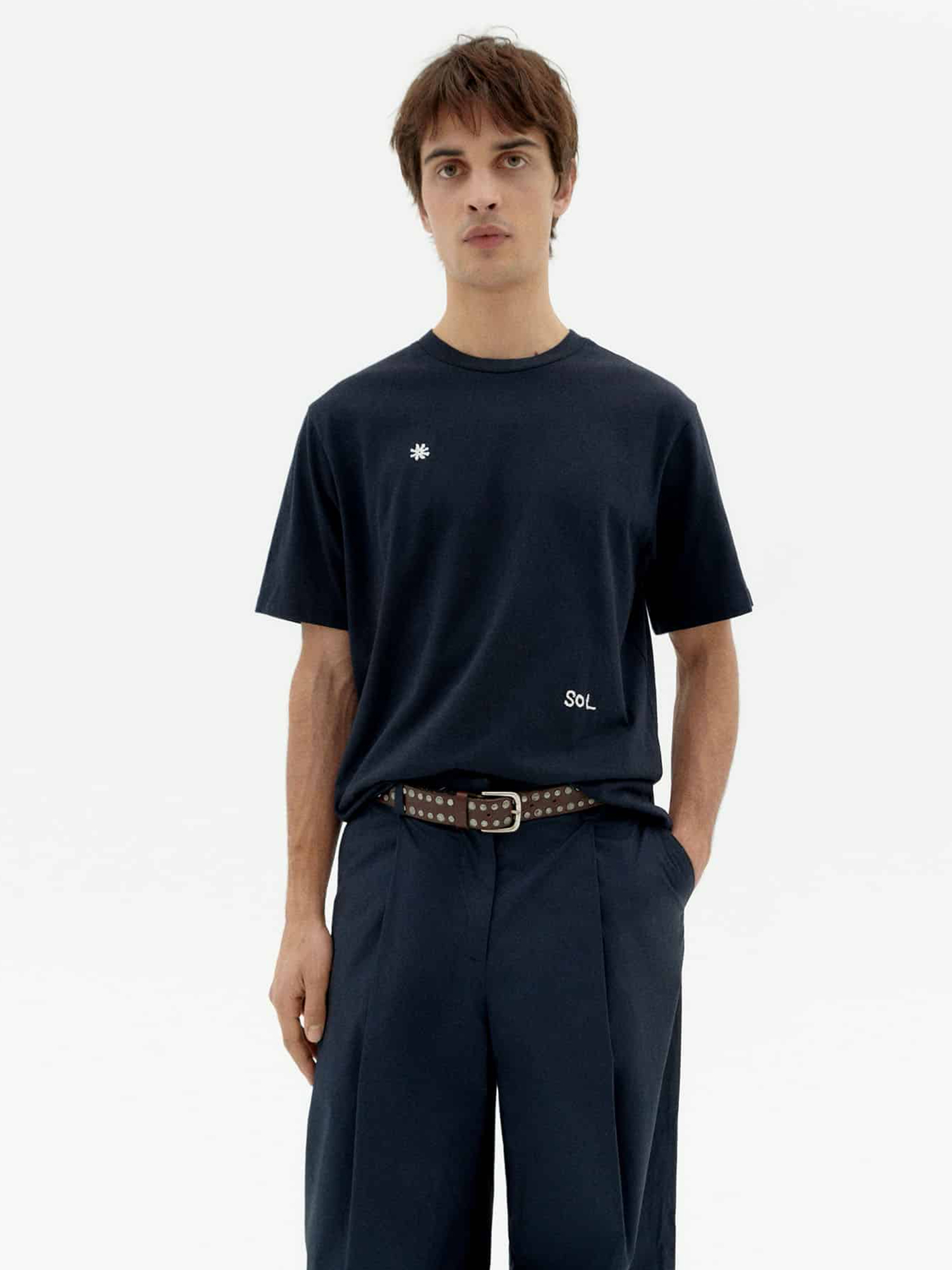 Thinking MU Solsol Zach T-Shirt Navy M